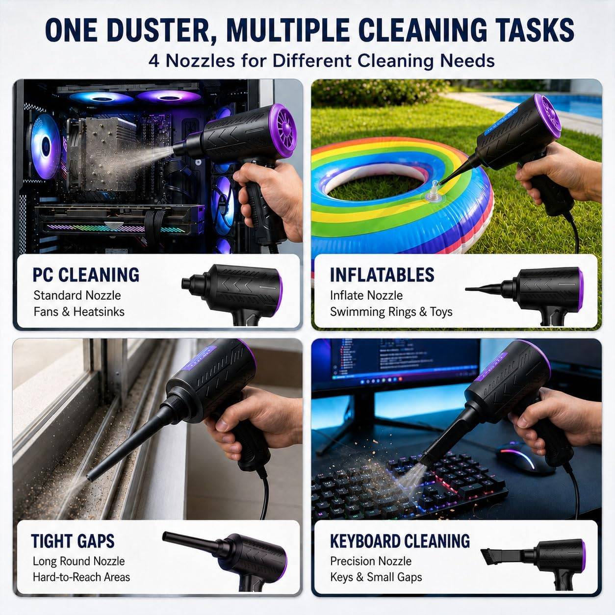 Electric Air Duster 500W - photo 5