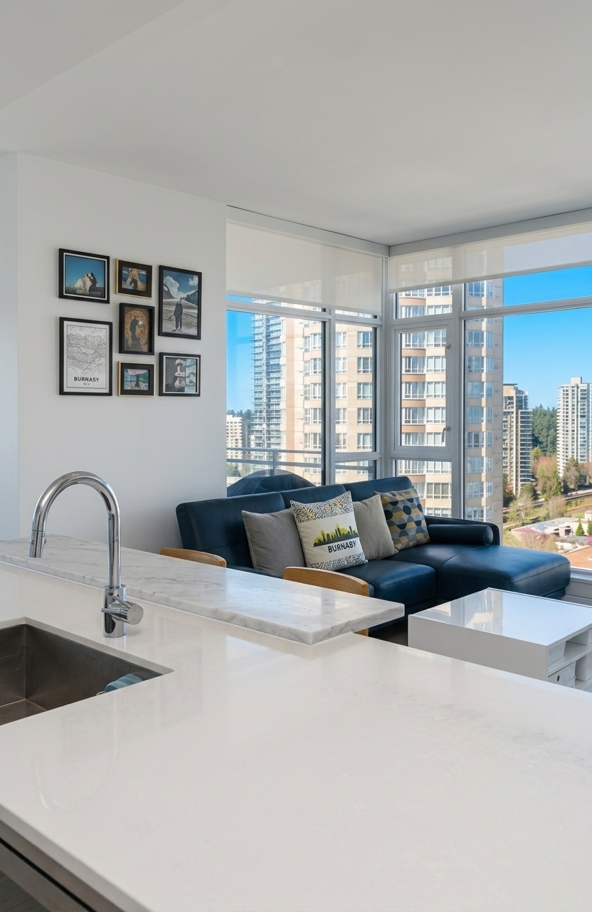 Bright 2 Bed 2 Bath Condo at Metrotown — $3,000/mo - photo 3