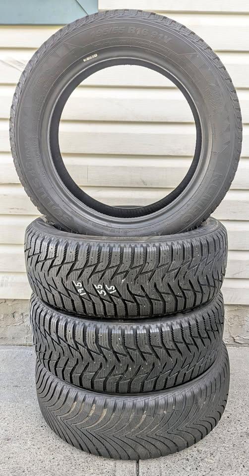 195 55 R16 M+S Certified WinterTrek + Kumho Solus 4 Season - photo 2