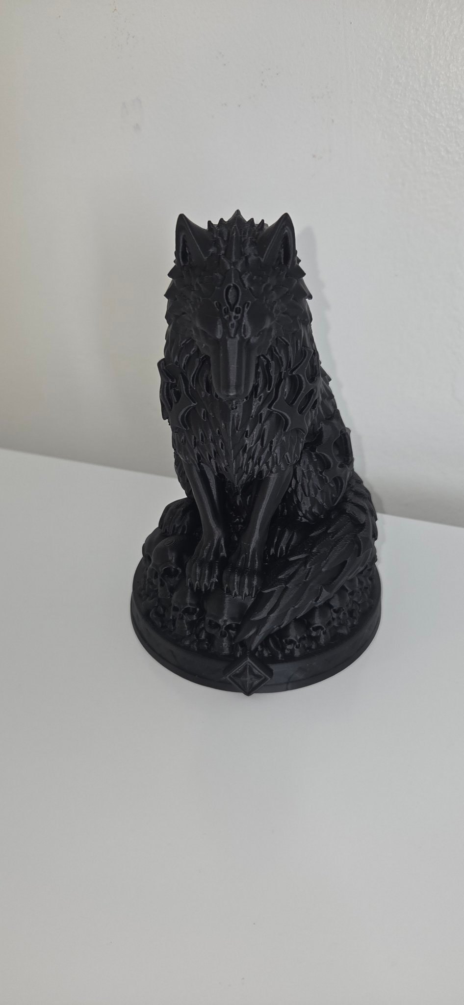 Necro Wolf Premium Sculpture - 3D Printed - photo 2