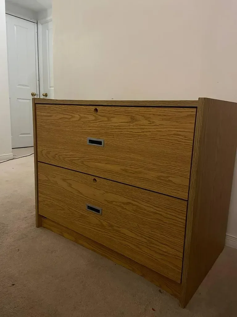 2-Drawer Filing Cabinet - photo 2
