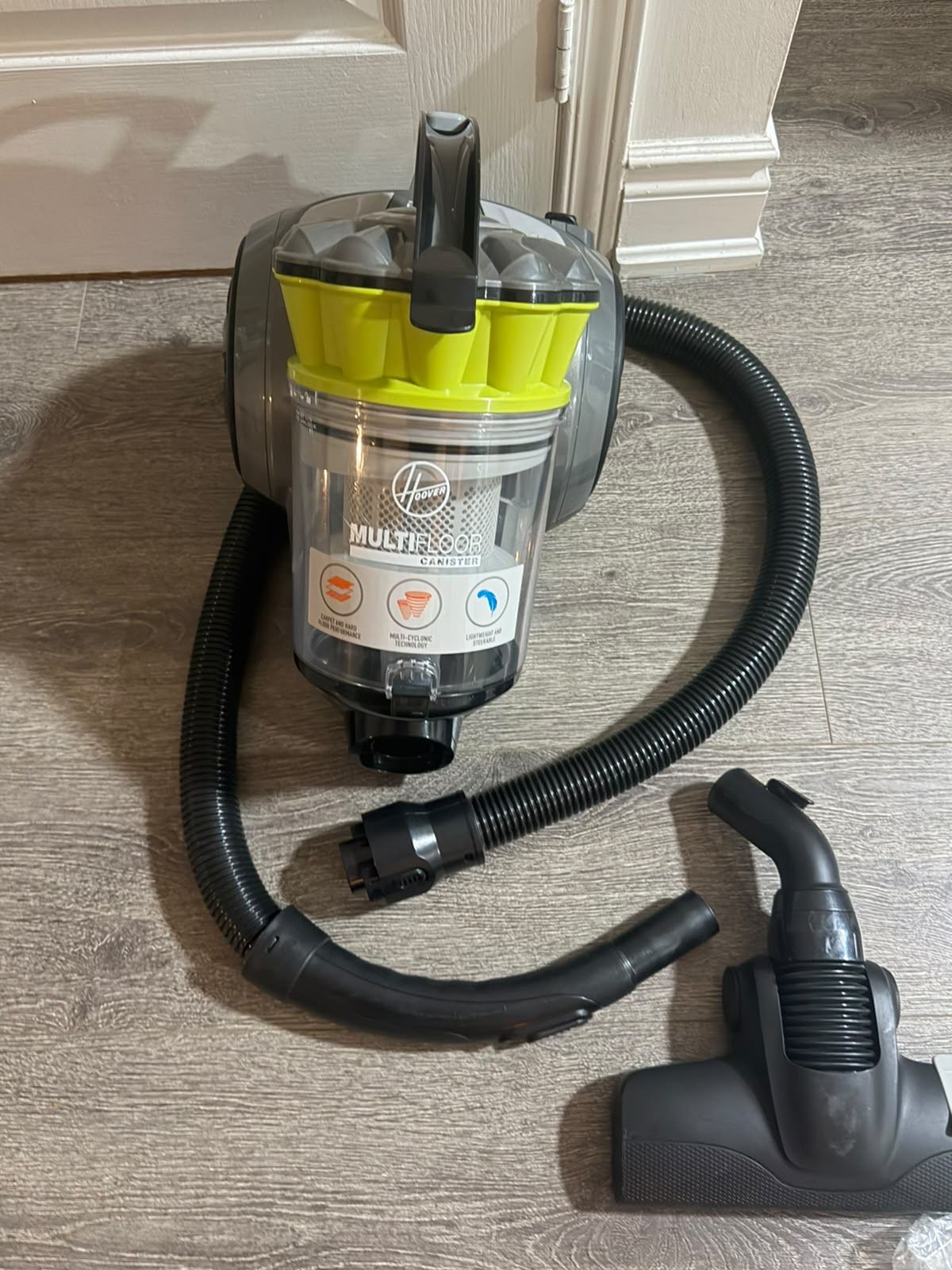 Hoover MultiFloor Canister Vacuum - photo 2