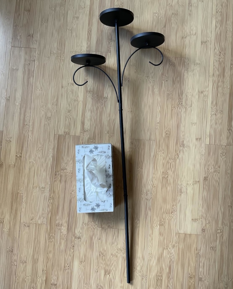 Unique 3-Tier Christmas Tree Topper Candle Holder (35.4") - photo 4