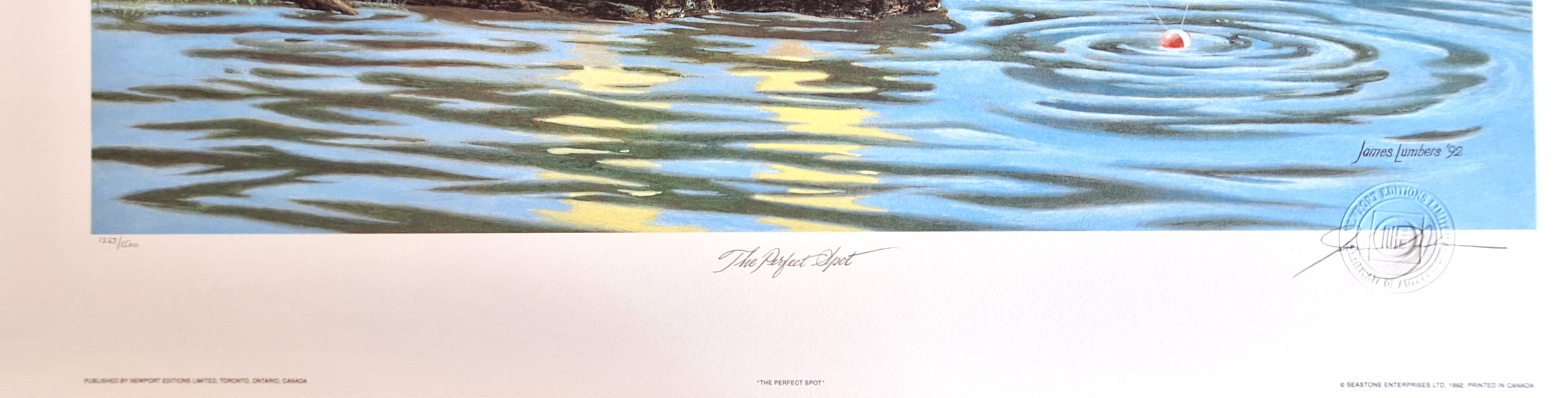 James Lumbers "The Perfect Spot" Limited Edition Print - photo 3
