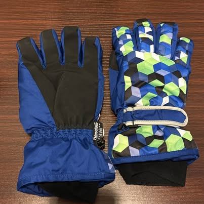 Thinsulate Geometric Pattern Gloves woman size large