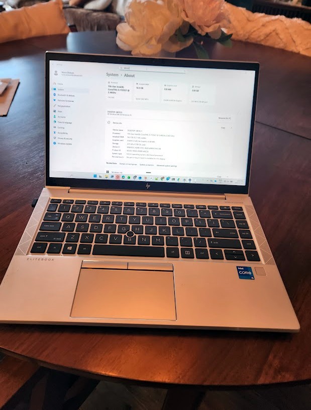 HP EliteBook 840 G8 Laptop - i5 11th Gen / 16GB RAM / 256GB SSD