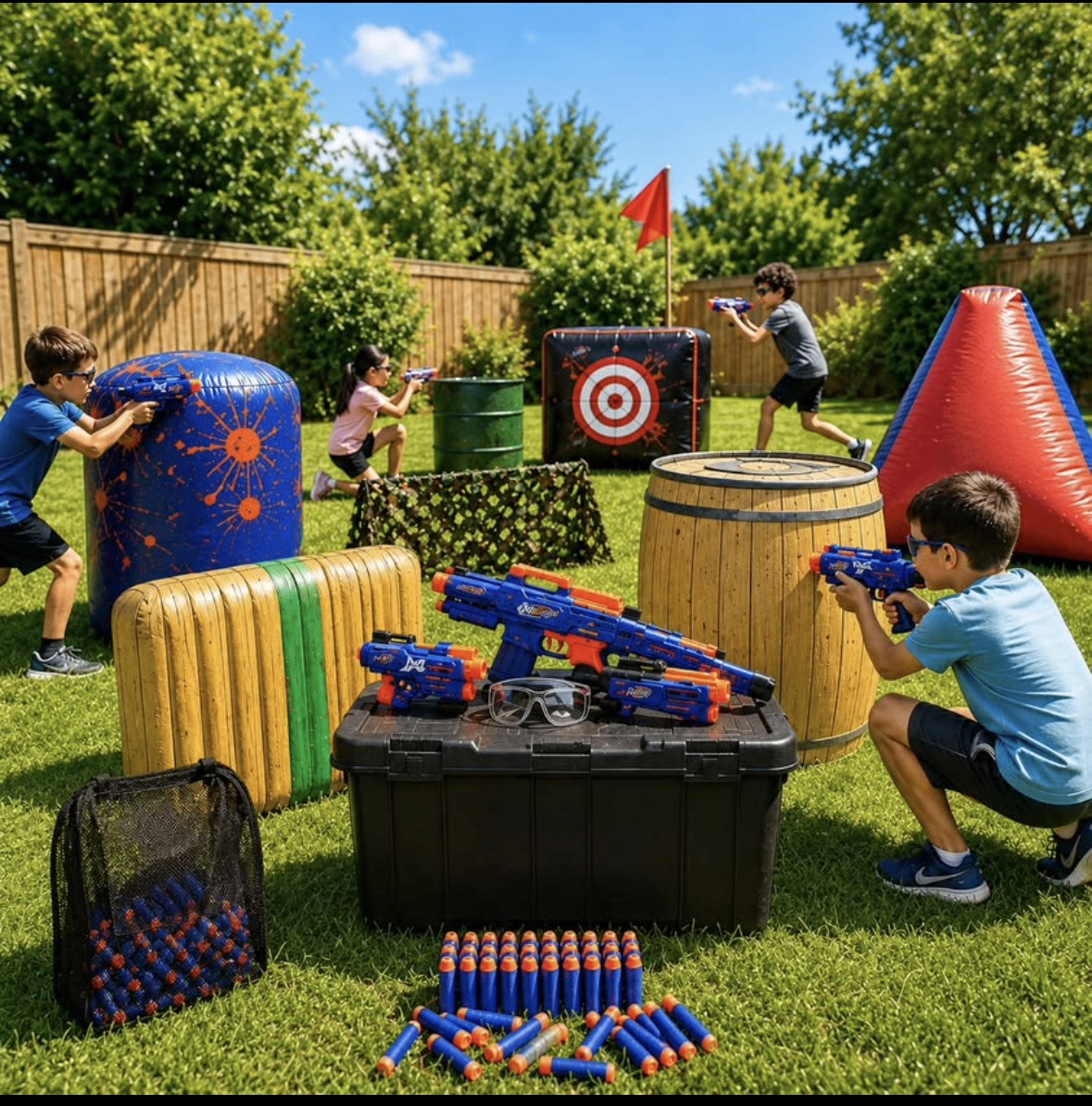 Nerf Battle Party Box Rental - photo 3
