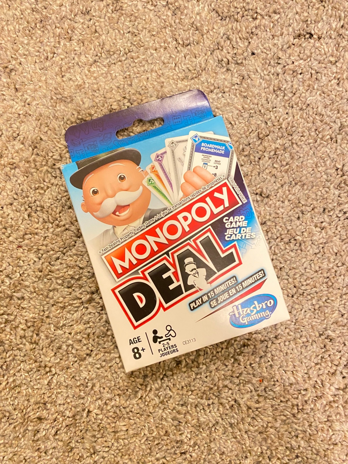 Monopoly Deal Card Game (Hasbro) — NEW SEALED