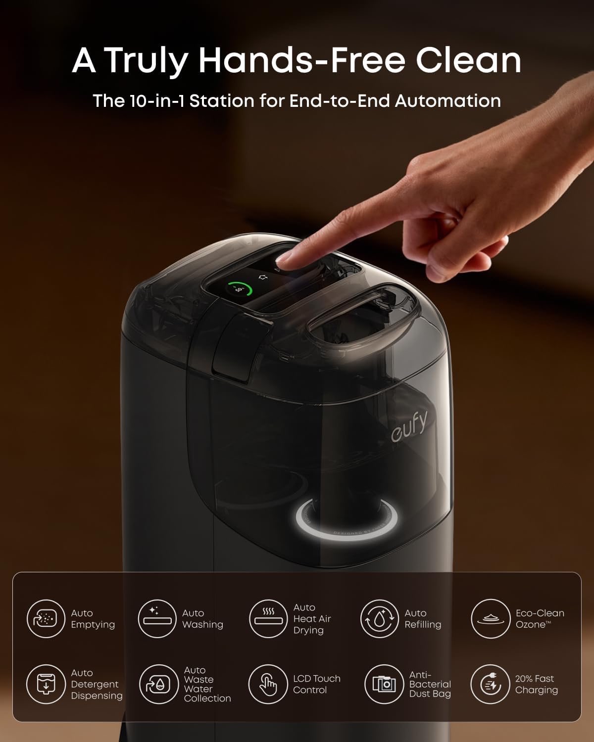 Eufy S1 Pro Robot Vacuum with All-in-One Station - photo 4