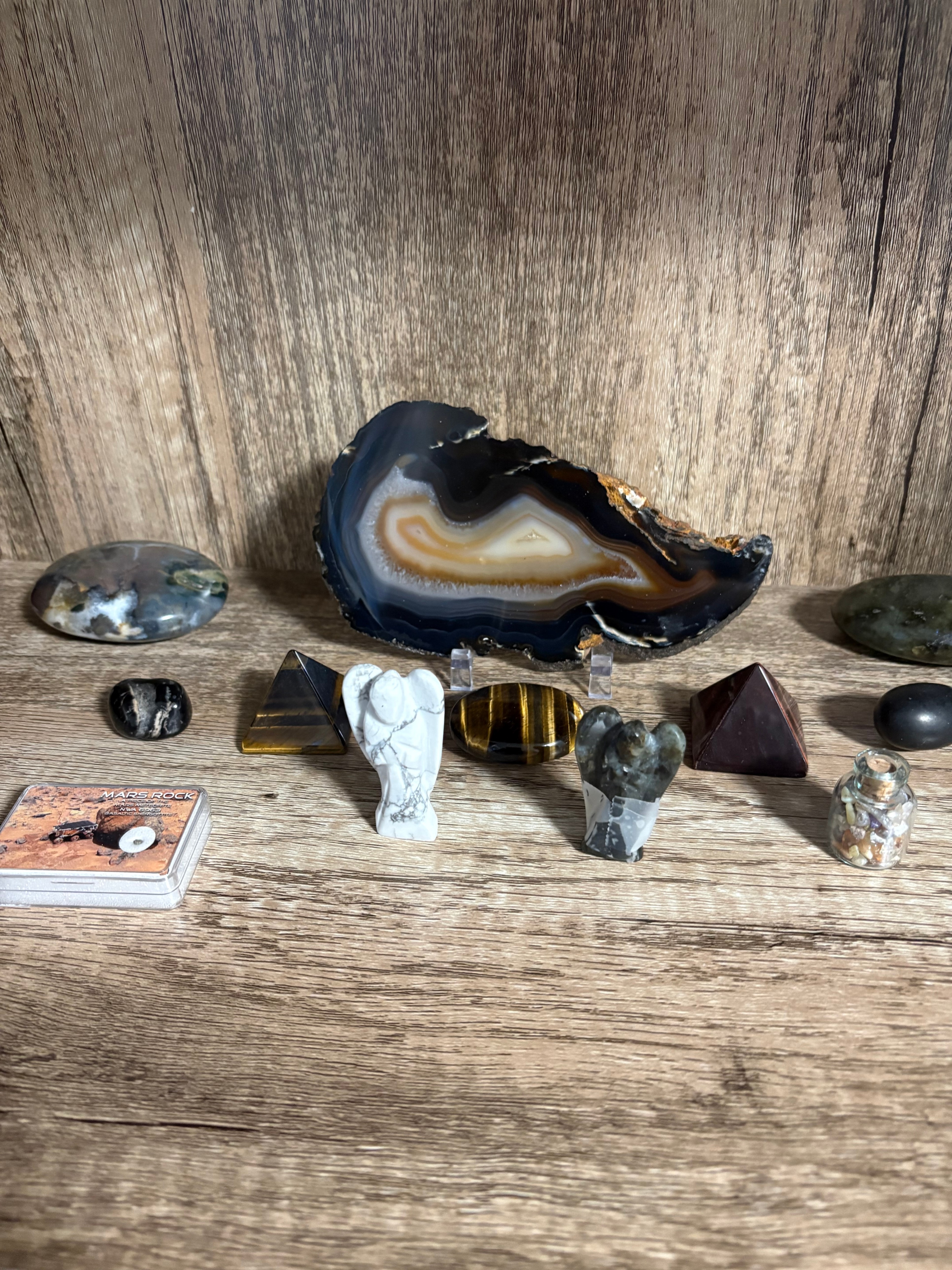 Assorted Natural Stone Collection Set
