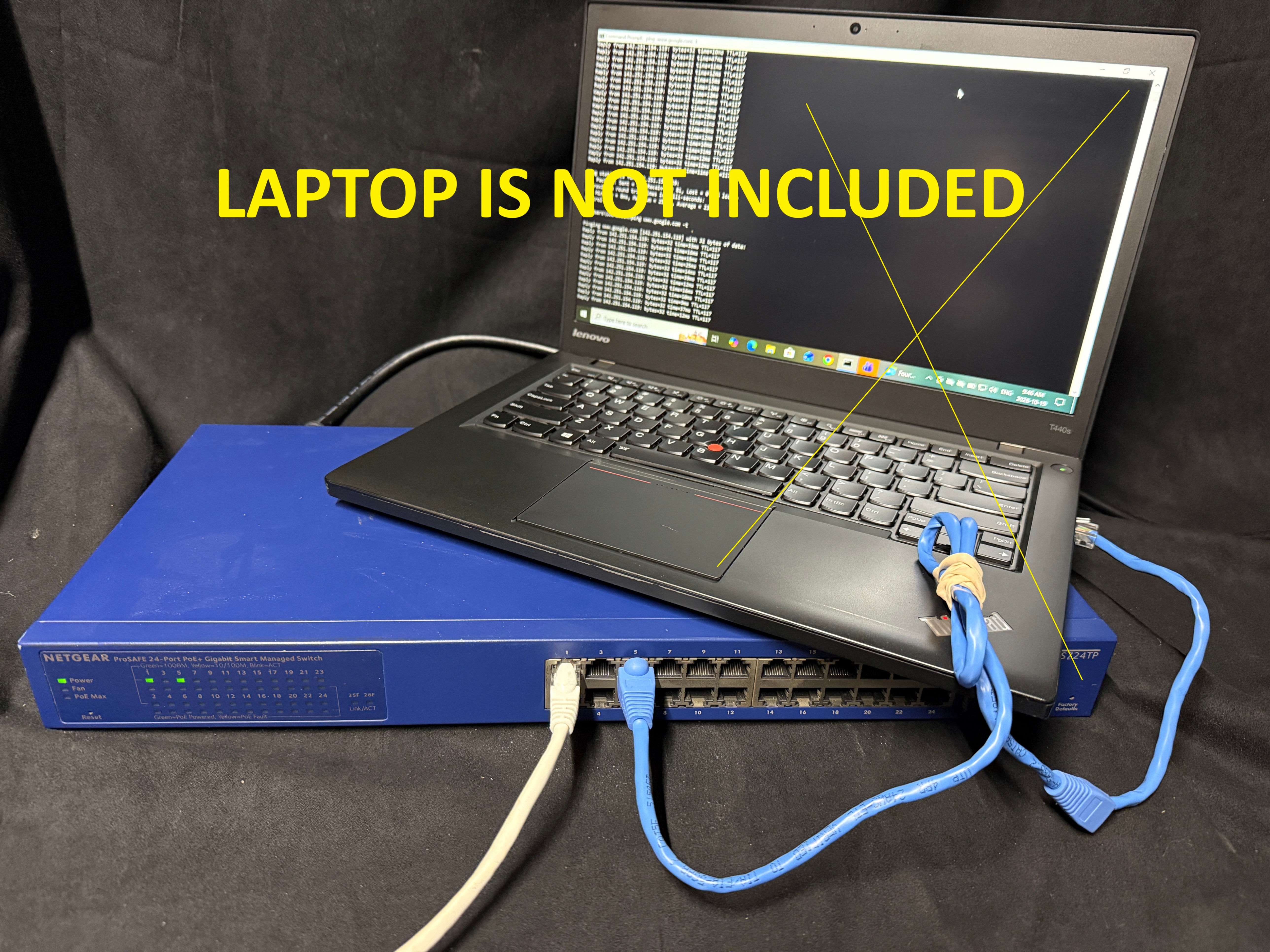 USED - Netgear ProSAFE PoE  Network Switch