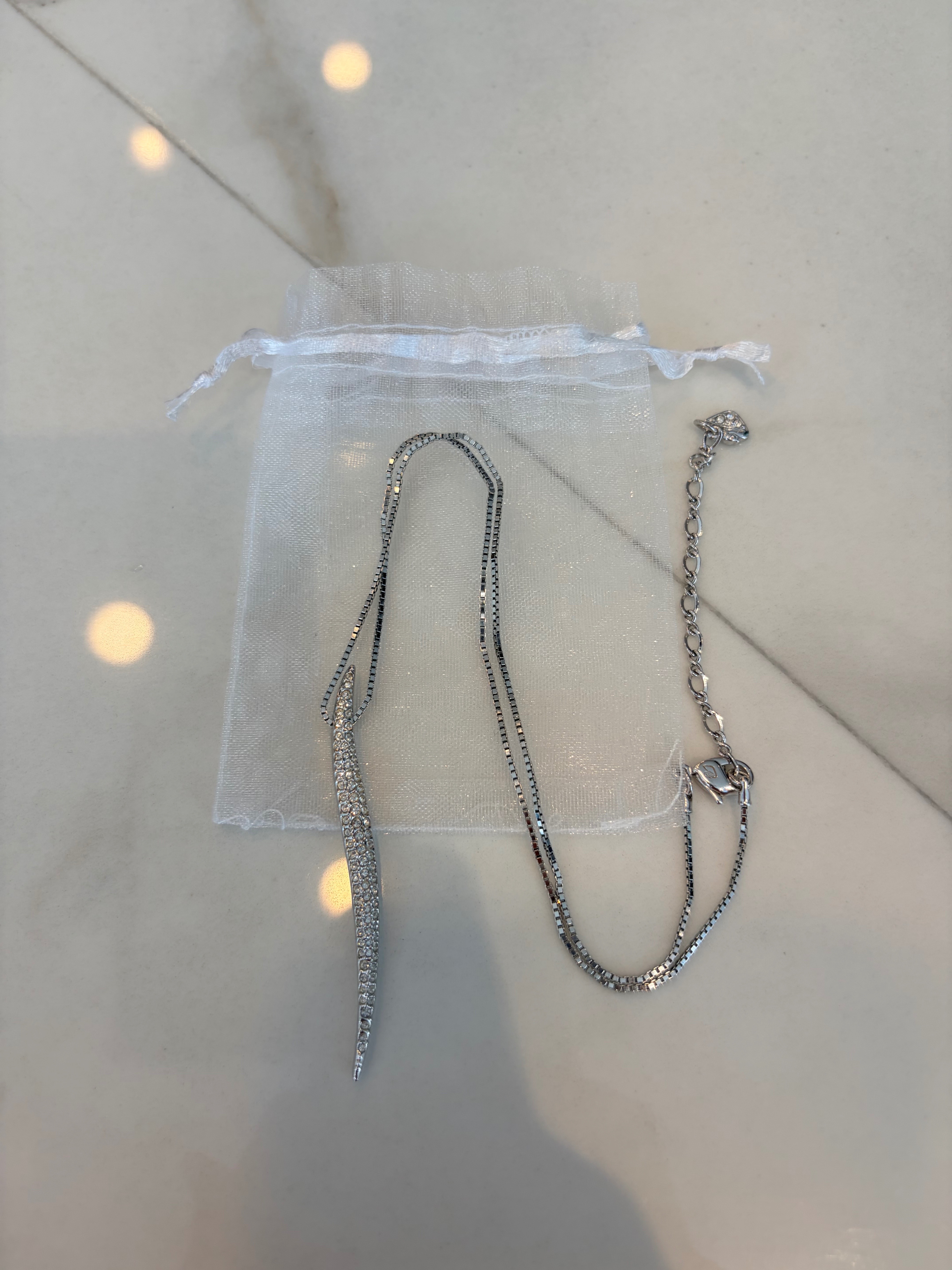 Swarovski Aline Pavé Pendant Necklace