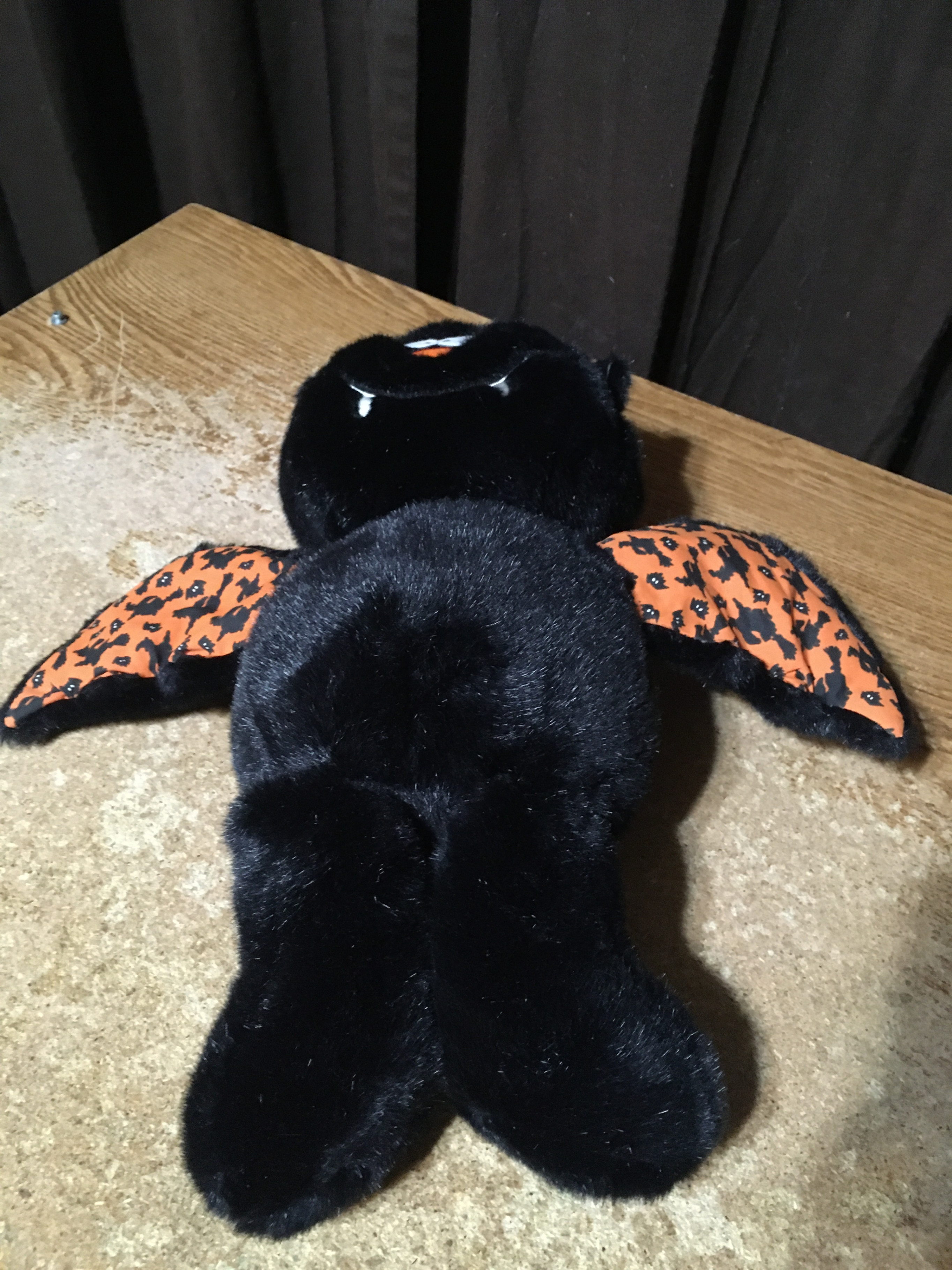 FINE TOY CO BAT HALLOWEEN PLUSH 15" SOUND GIGGLES SHAKES WORKING - photo 3