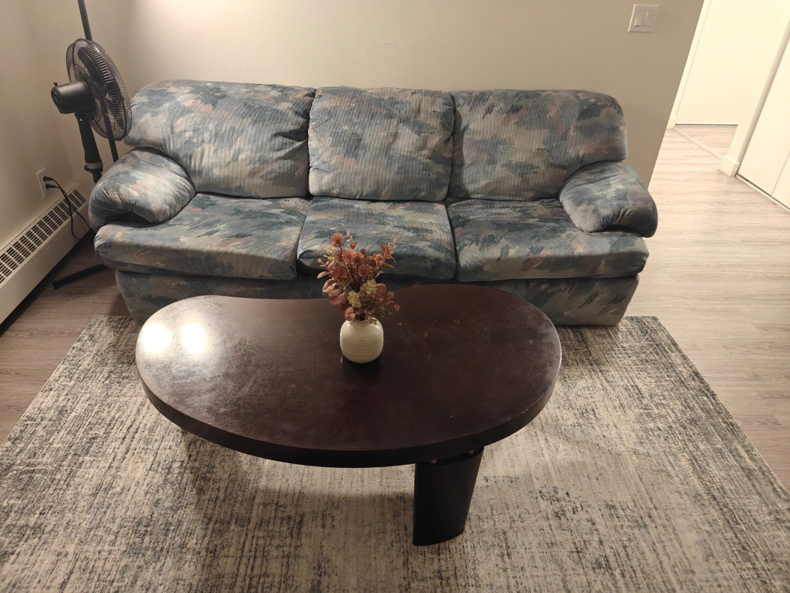 3-Seater Fabric Sofa – $55 - photo 5