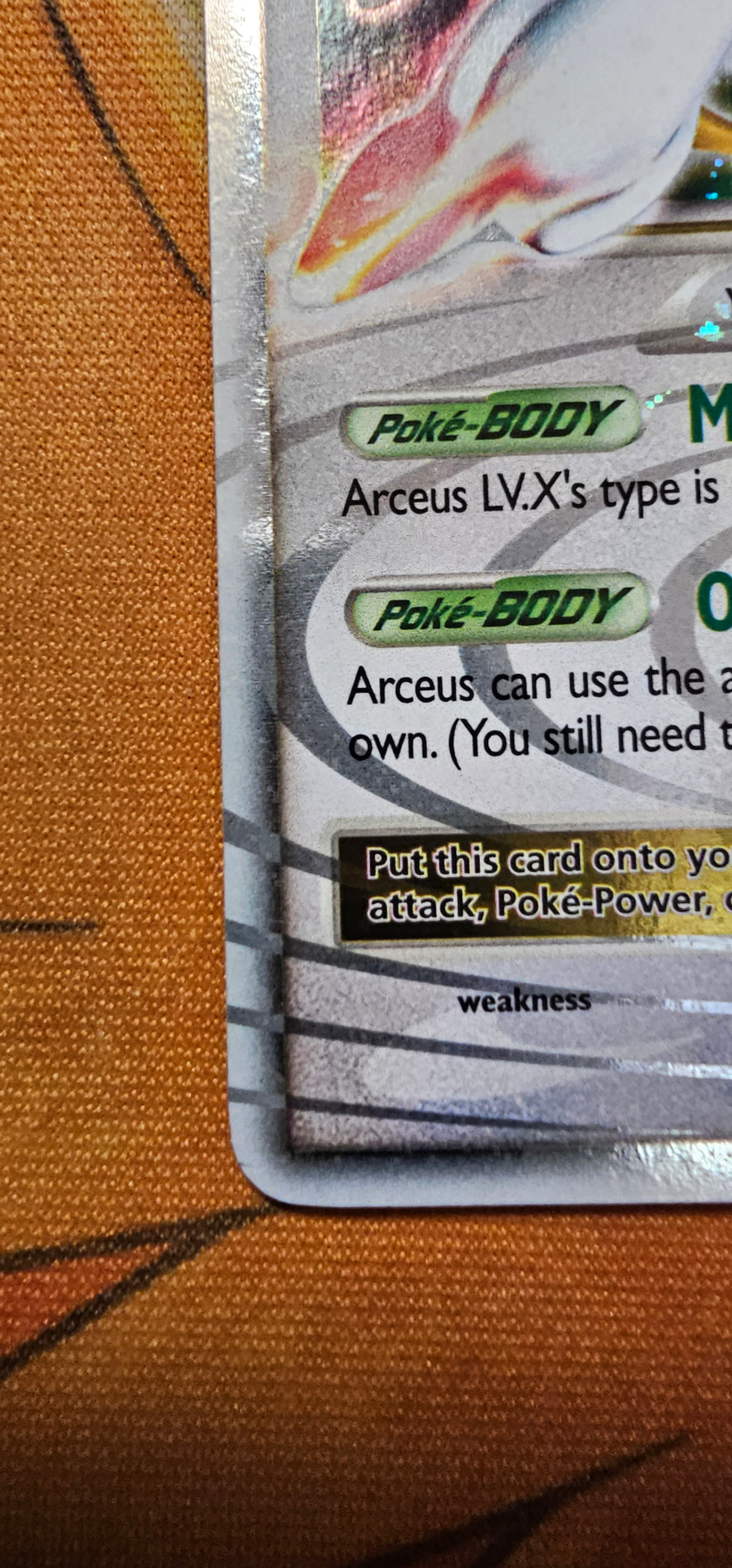 (NO TRADES) Arceus LV. X 94/99 Platinum Arceus LP Vintage - photo 2