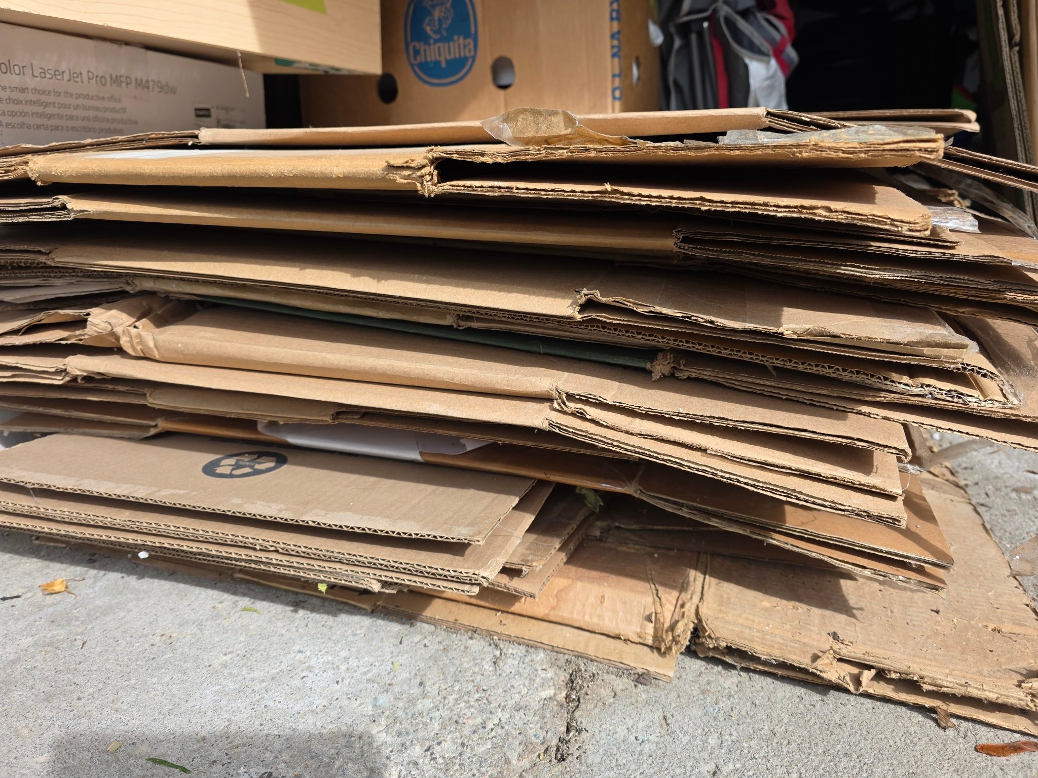 Assorted Moving / Shipping Boxes — $1 Each (various sizes)