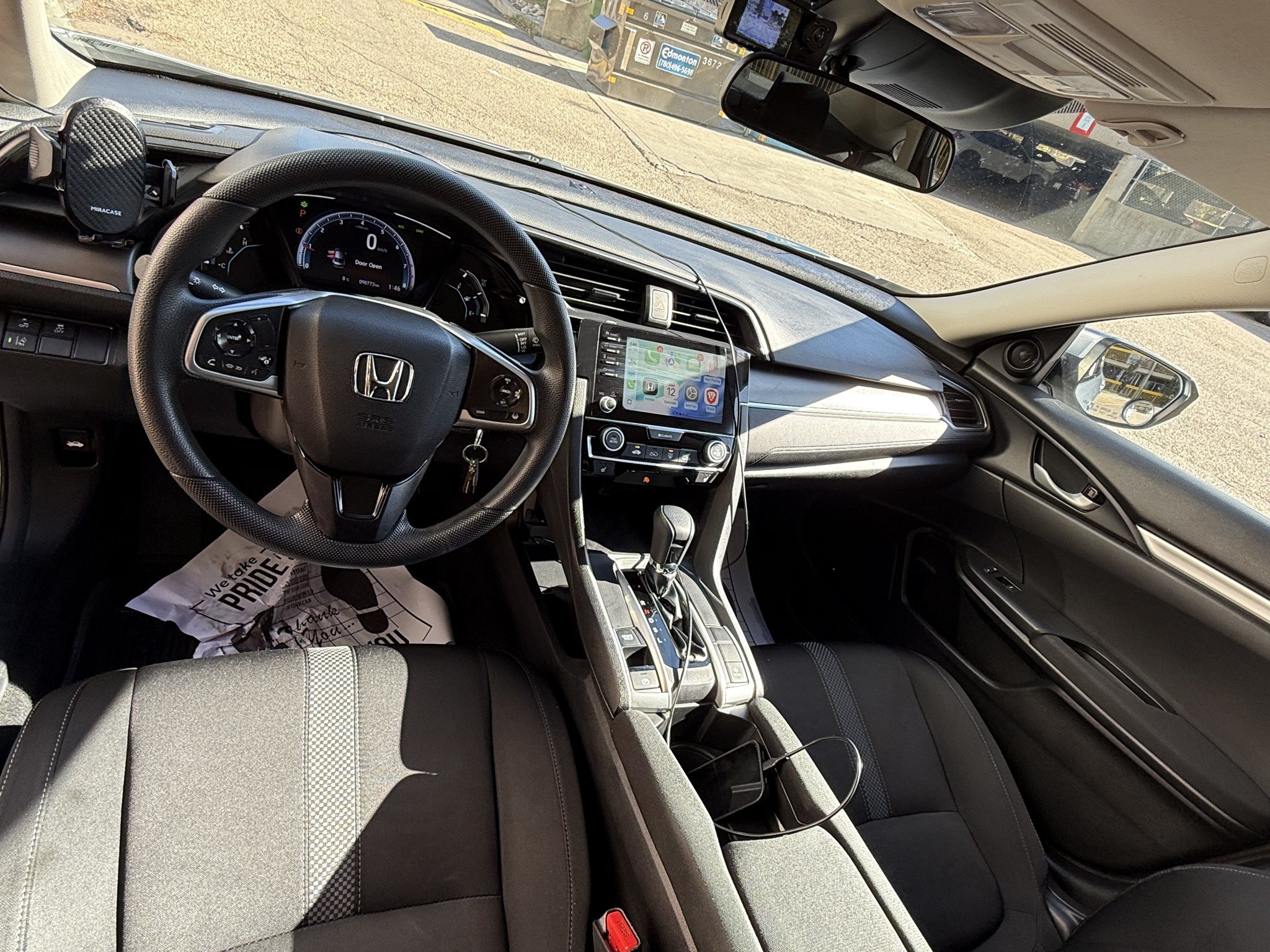 2021 Honda Civic LX Sedan – Silver – 91,000 km