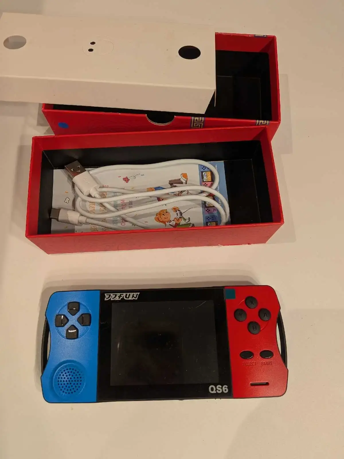 JJFUN QS6 Handheld Game Console - photo 5