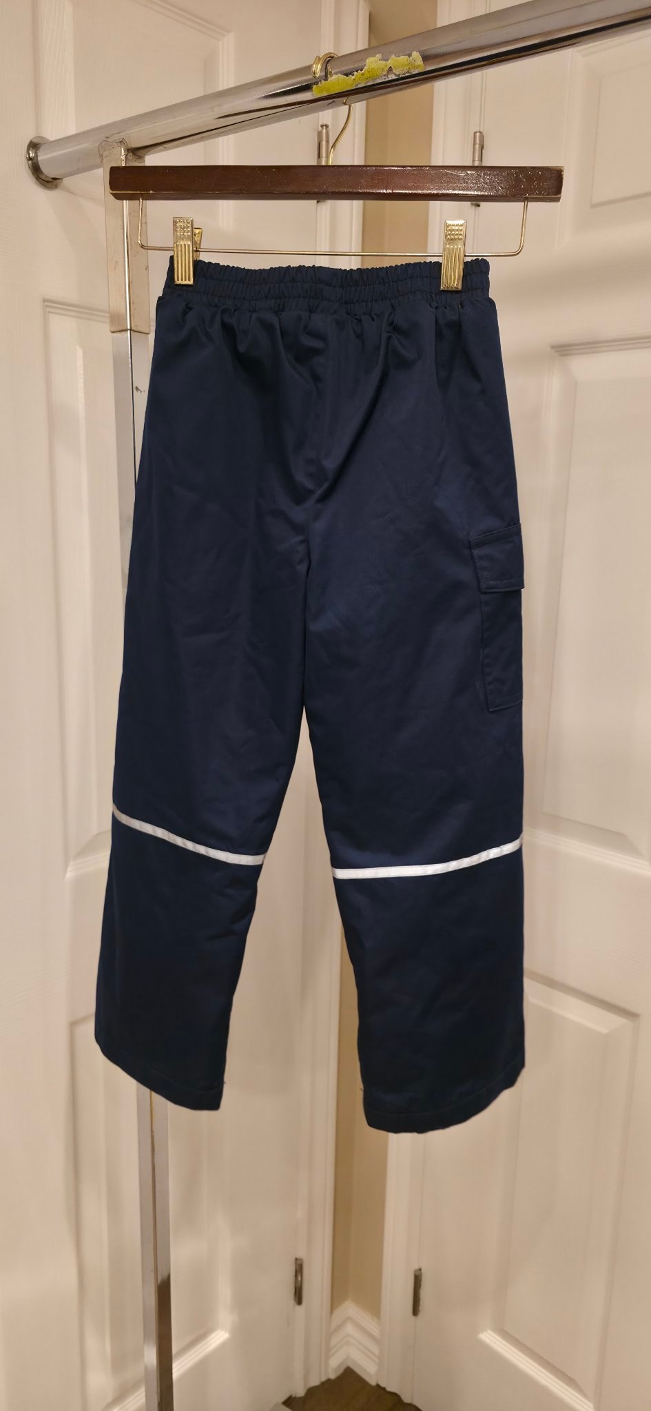 Kids Athletic Works navy snow pants, size S/P (6) - photo 2
