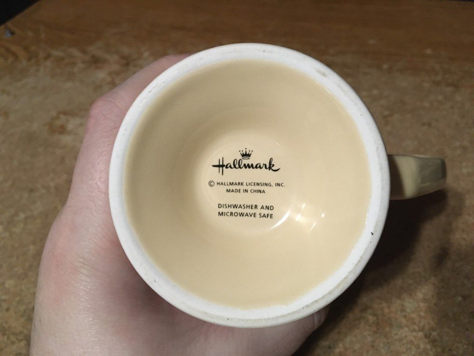 VINTAGE HALLMARK COLLECTORS FOOTED PEDESTAL YELLOW PINEAPPLE CUP - photo 4
