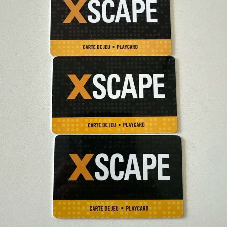 XSCAPE Playcards (3-Pack)