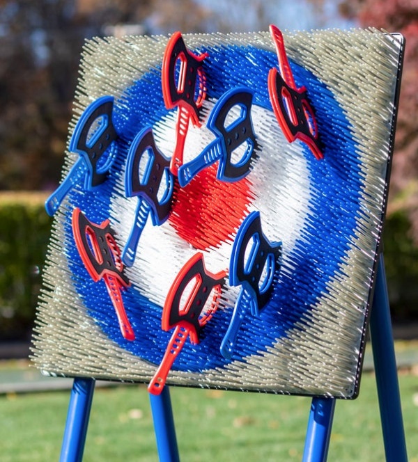 Eastpoint Deluxe Steel Frame Axe Throw Target Game Set - photo 5