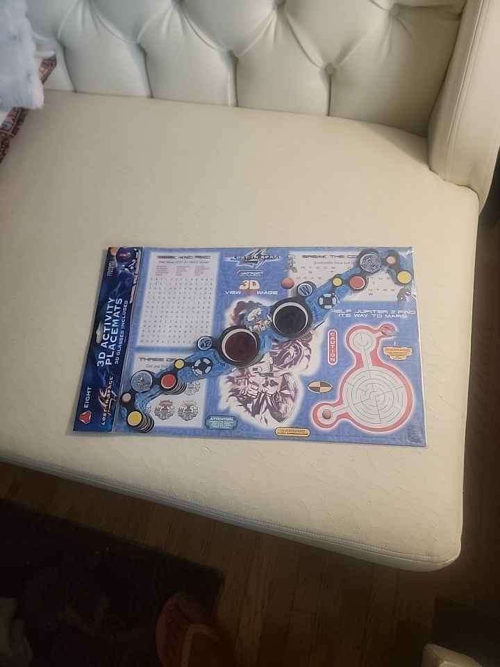 activity sheet is official merchandise from the 1998 Lost in - photo 2