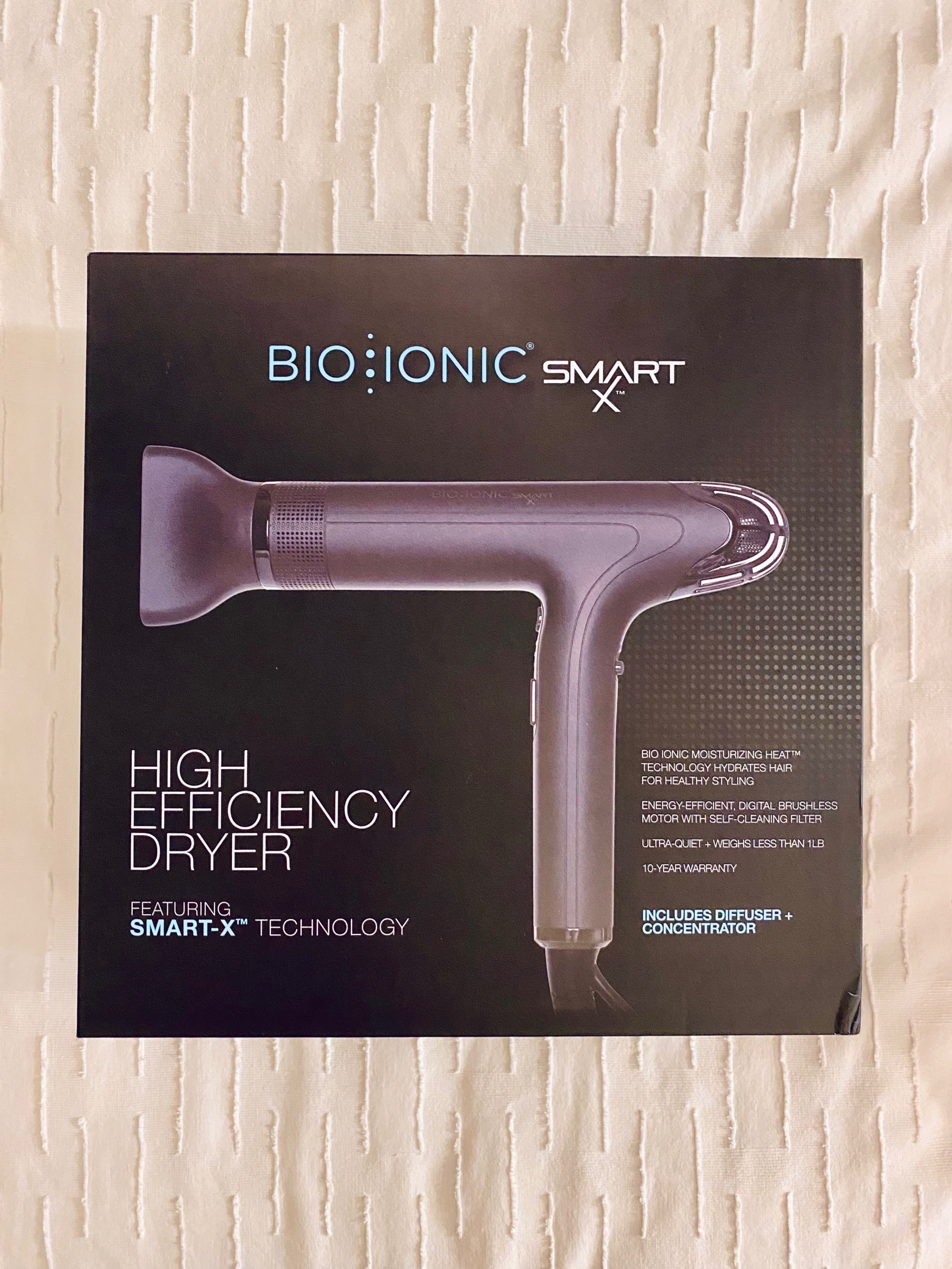 Bio Ionic SMART-X  Hair Dryer + Diffuser