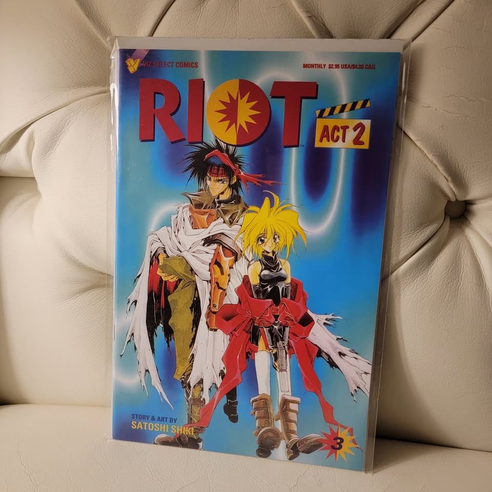 RIOT Act 2 #3 Viz Manga - Bagged