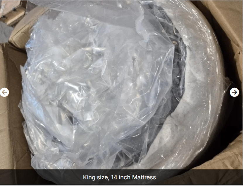 King size, 14 inch Mattress $350 (originally $555) - photo 3