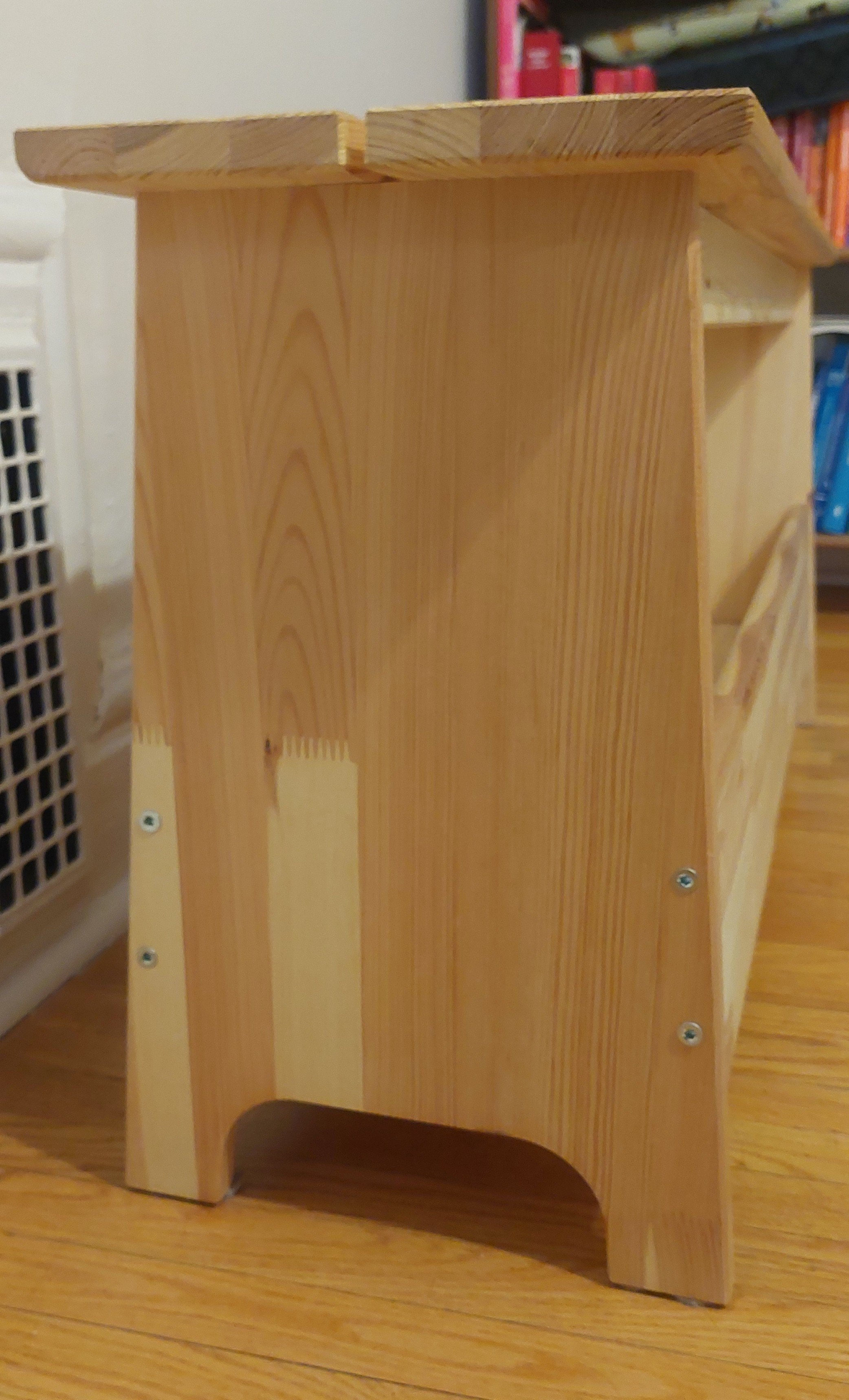 IKEA PERJOHAN Solid Wood Bench with Storage - photo 2