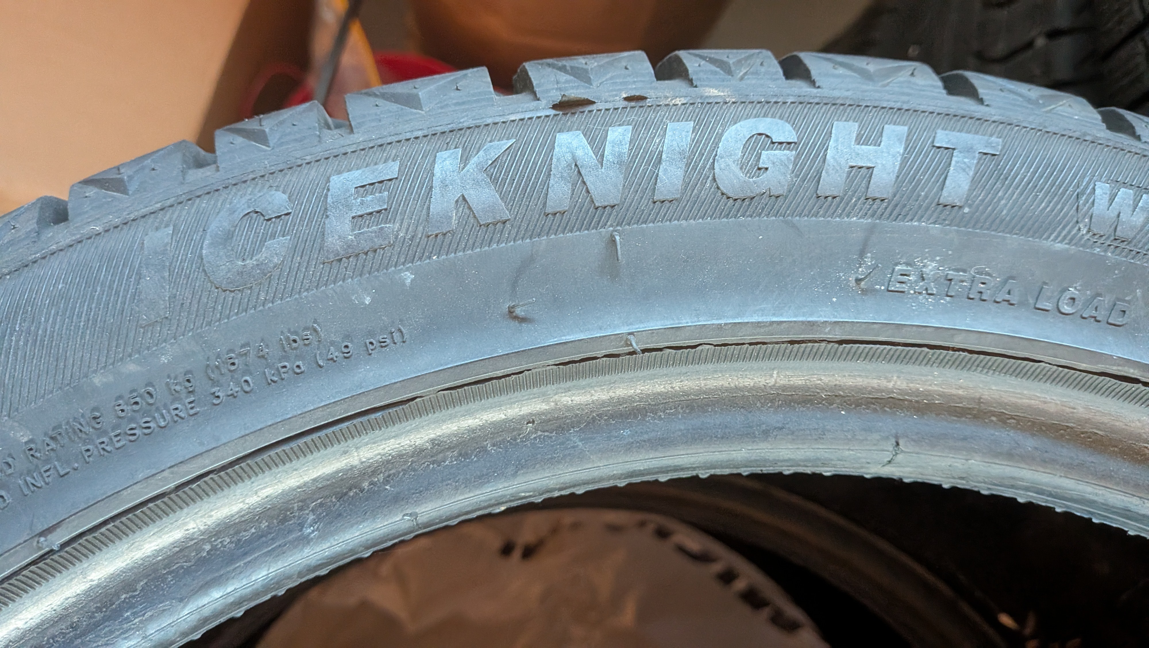 Set of 4 Winter Tires 245/45R19 102T XL – Good Tread – $250 - photo 4