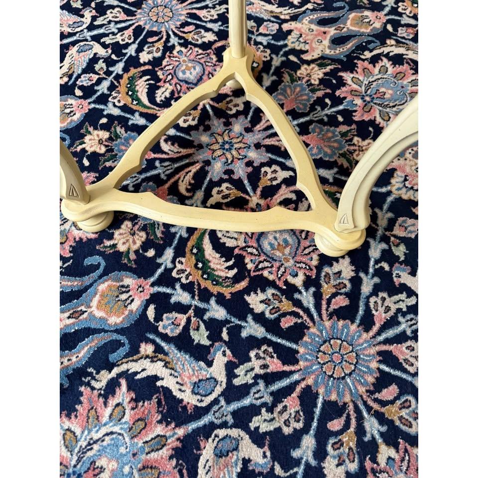 Pair French Provincial Triangular End Tables Set of 2 - photo 5