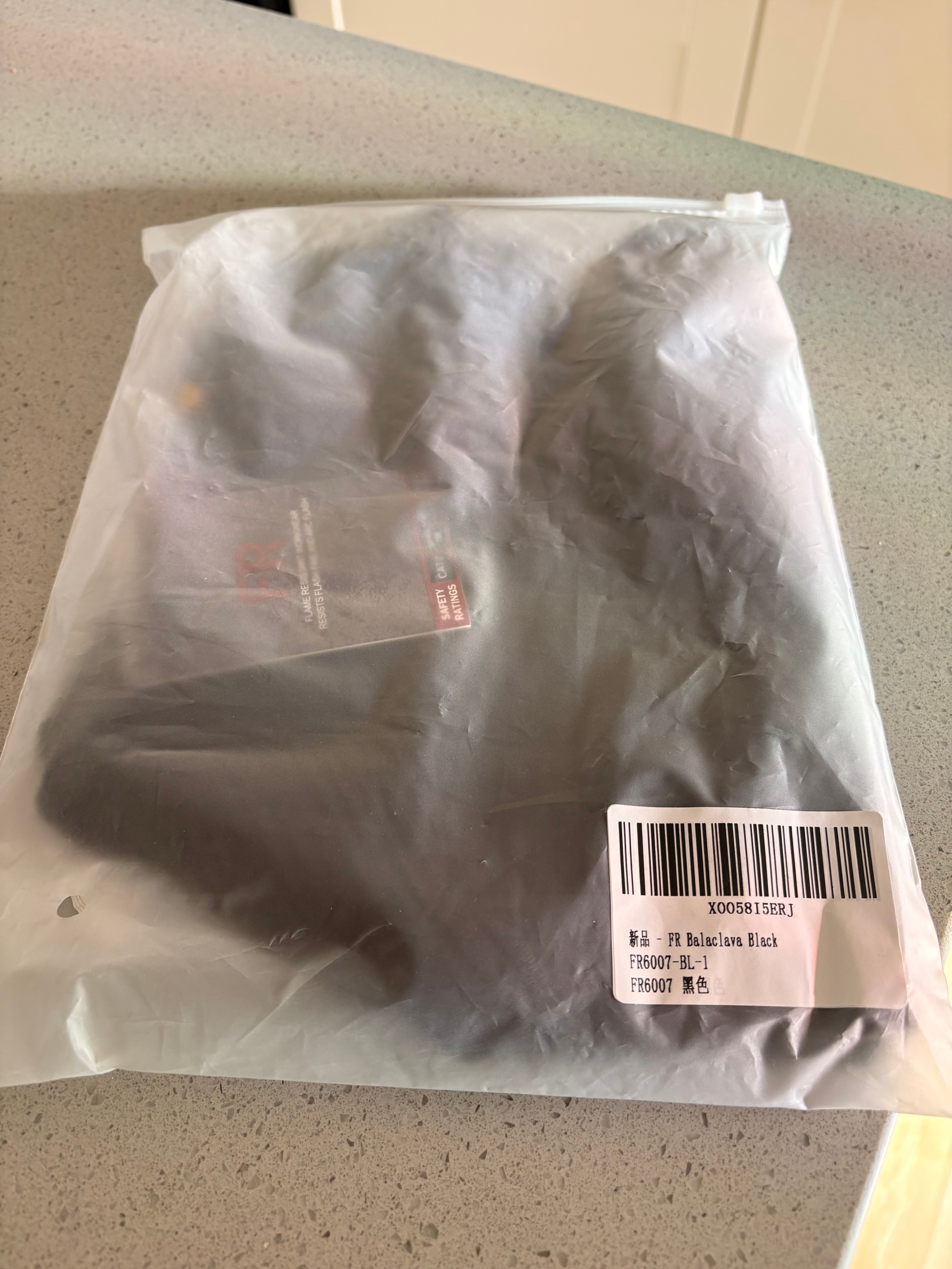 Flame resistant Balaclava face mask