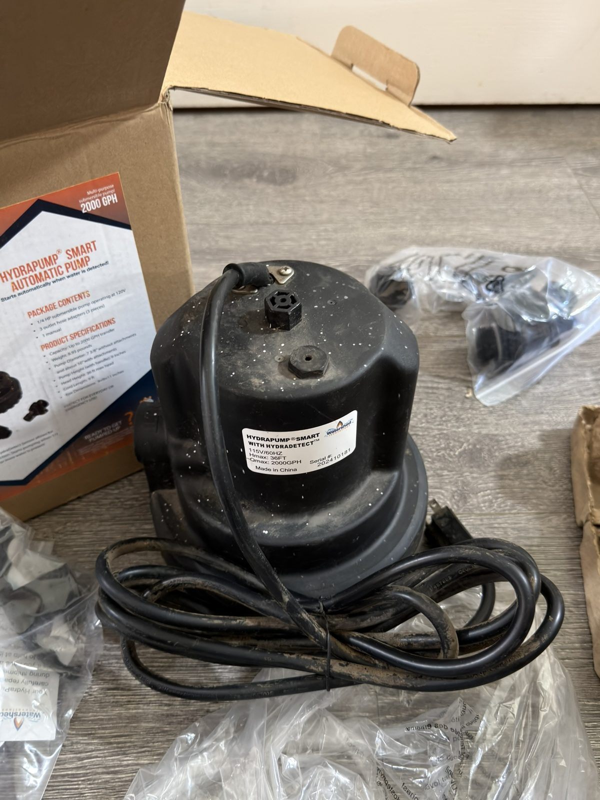 Hydrapump start Automatic Pump - photo 2