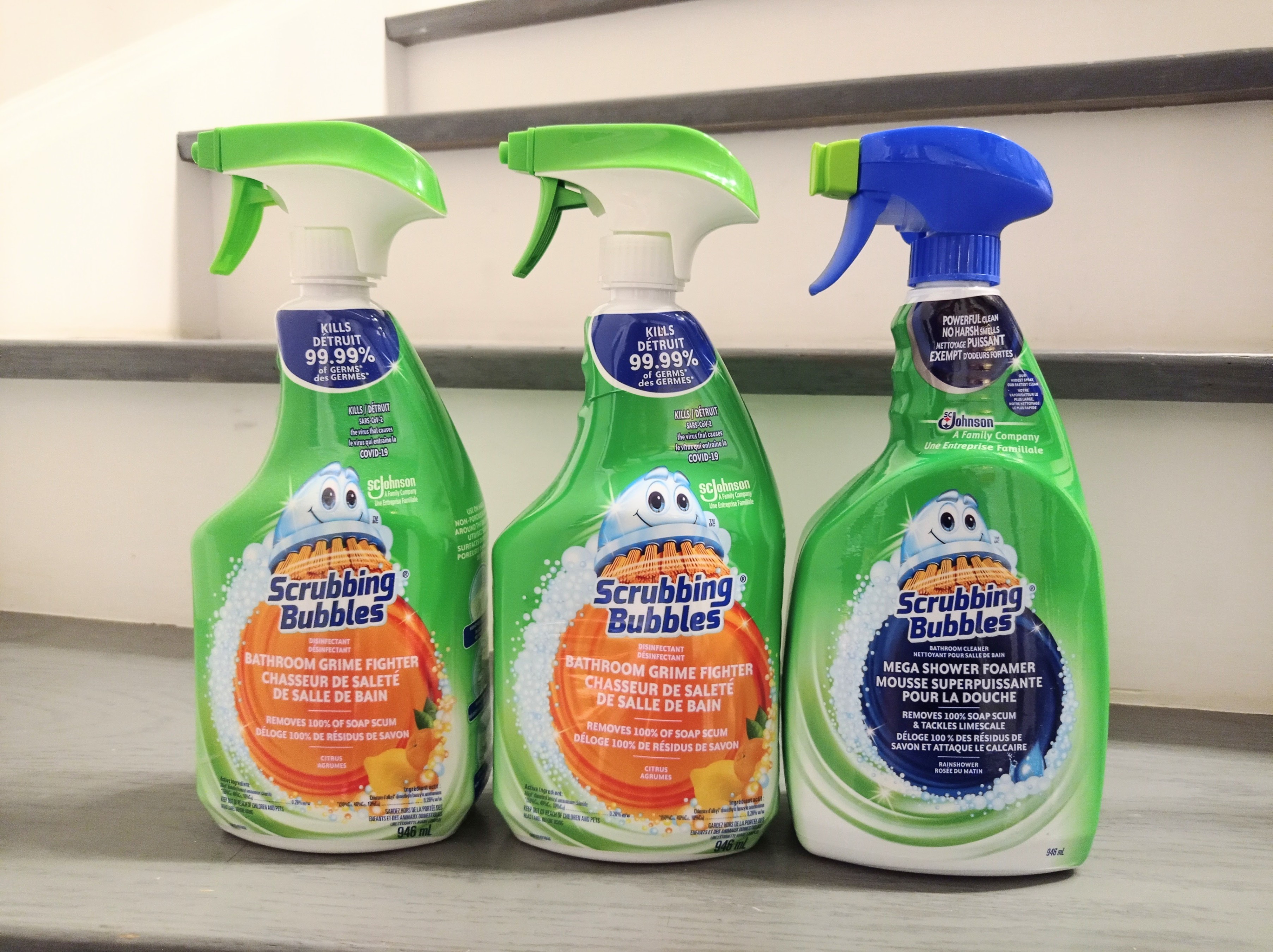 Brand New Scrubbing Bubbles Bathroom Cleaners 946 mL/bottle