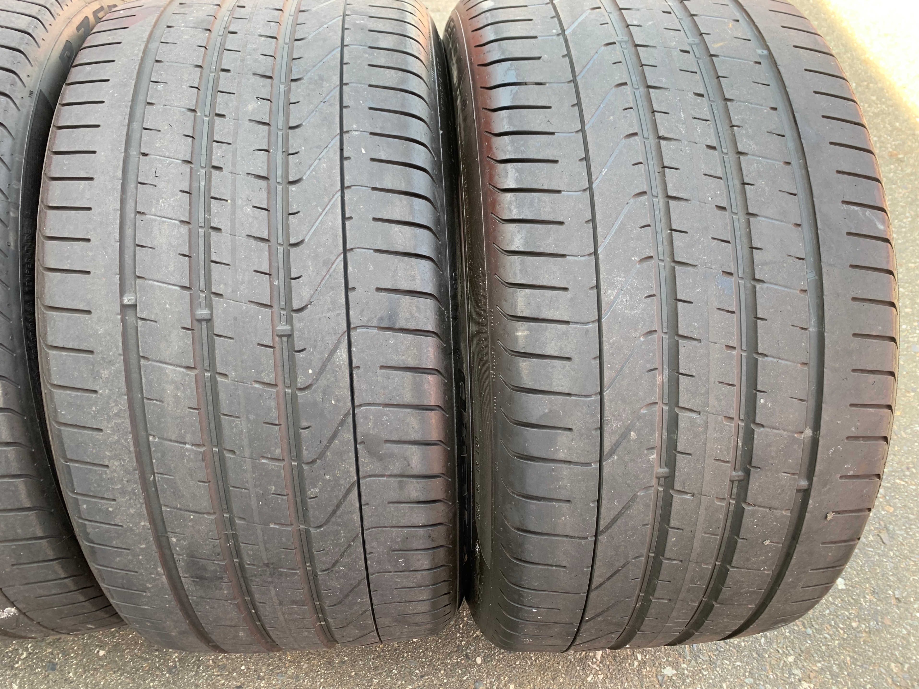 PAIR of 315/30/22 XL 107Y Pirelli Pzero NO with 60% tread
