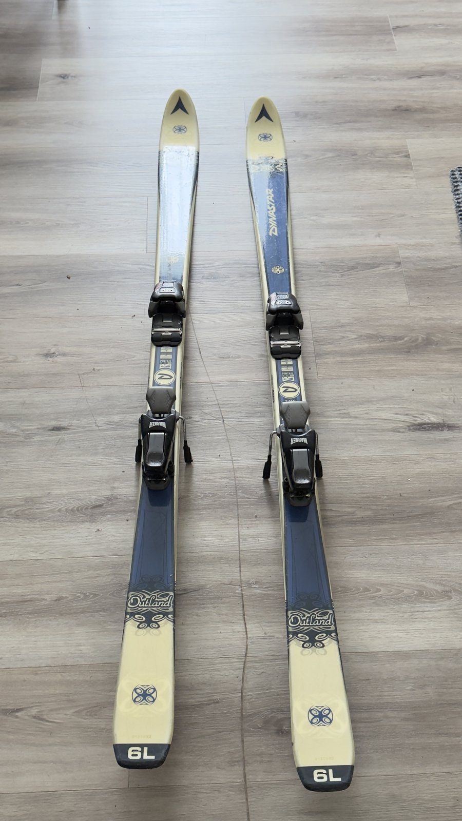 Dynastar Outland 6L Skis 160 cm with Marker Bindings – Used