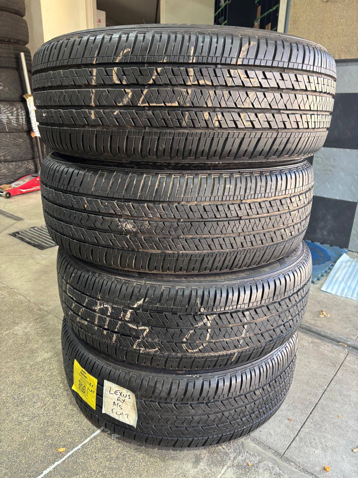 4 used 235/55/R20 Bridgestone A/S–Murano/Pathfinder/QX60/SRX/RX - photo 2