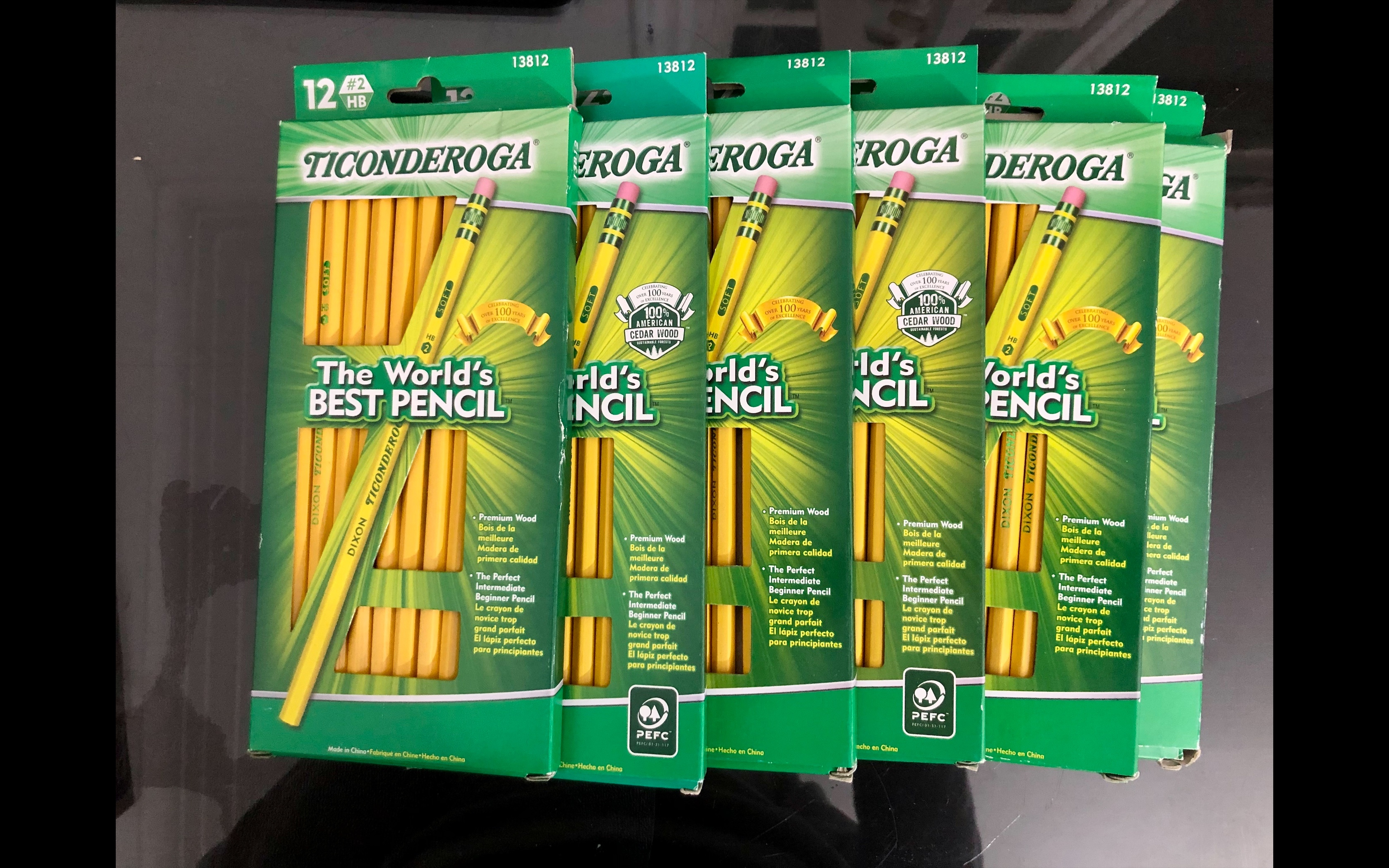 New! Ticonderoga Pencils – 6Boxes(71pencils) - photo 2