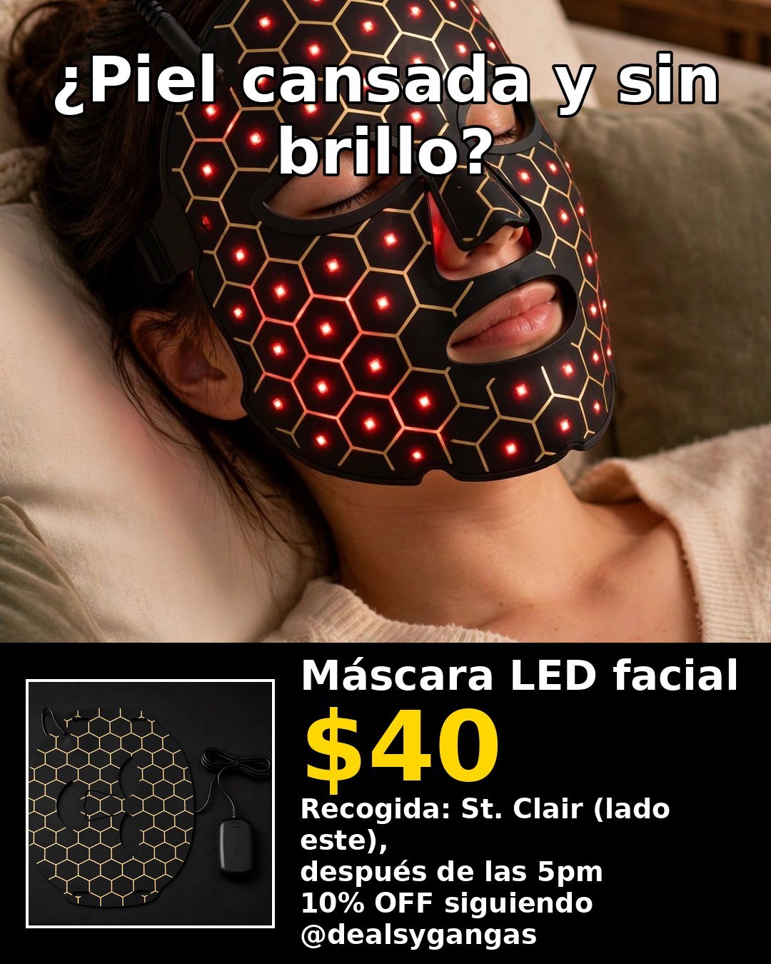 LED Face Mask - photo 2