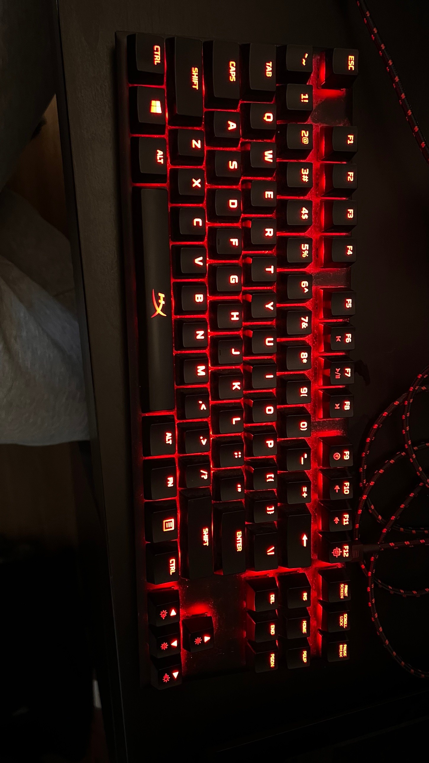 HyperX Alloy FPS Pro RGB Mechanical Keyboard – Cherry MX Red