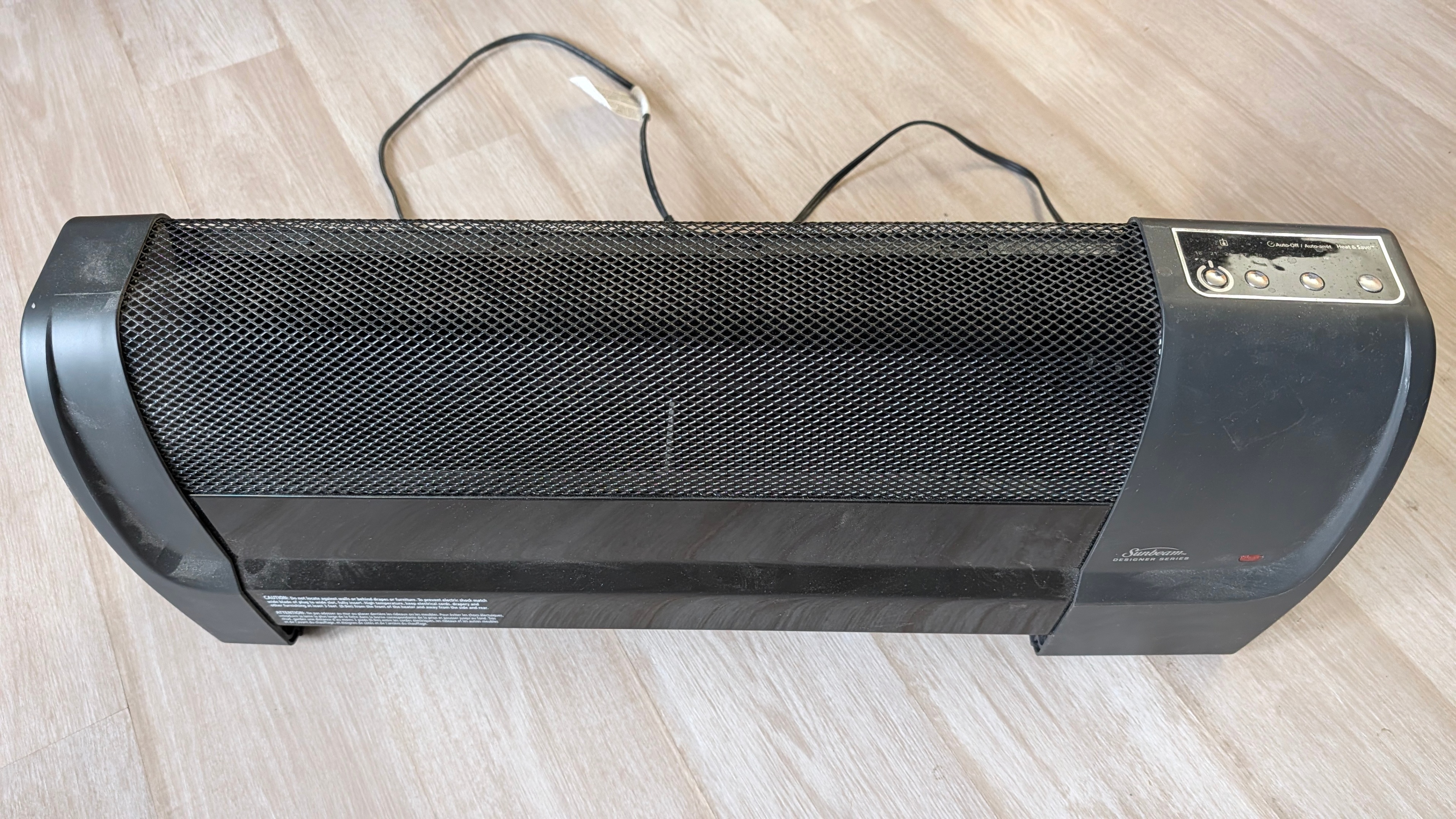 Sunbeam Designer Series Low Profile Convection Heater