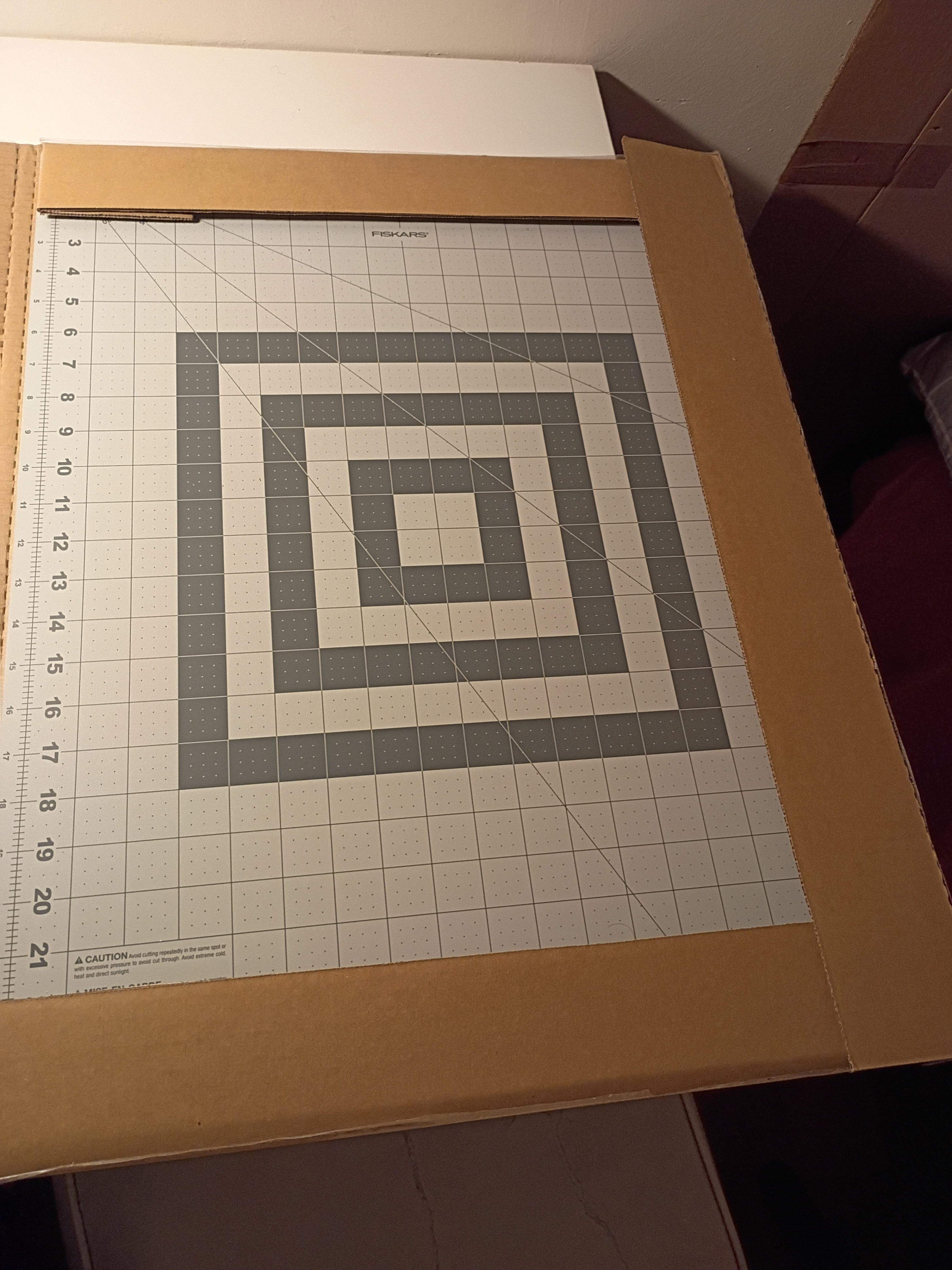 cutting board for textile