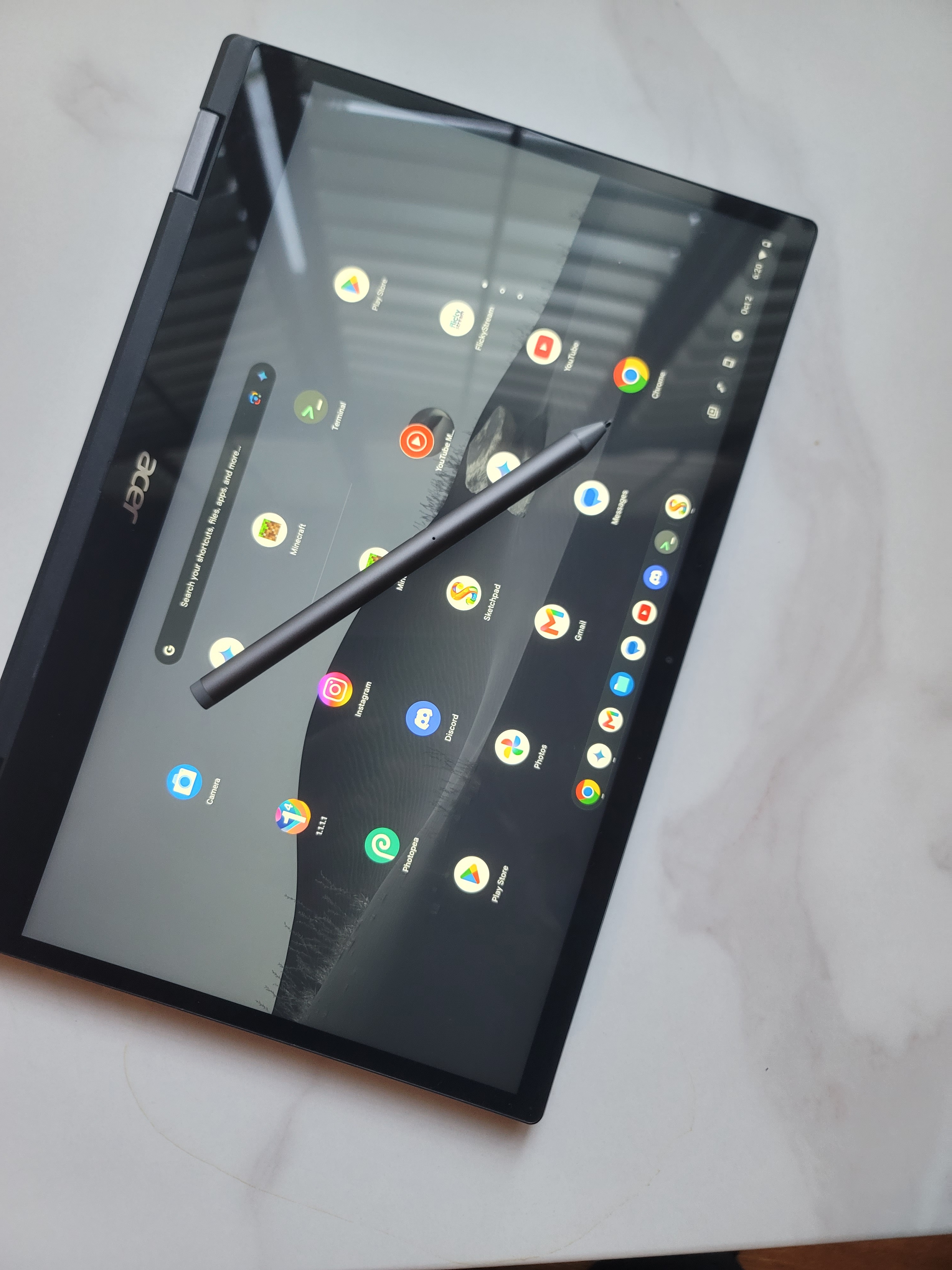 Acer Chromebook Spin 513 + Stylus & Charger (Snapdragon Variant) - photo 2