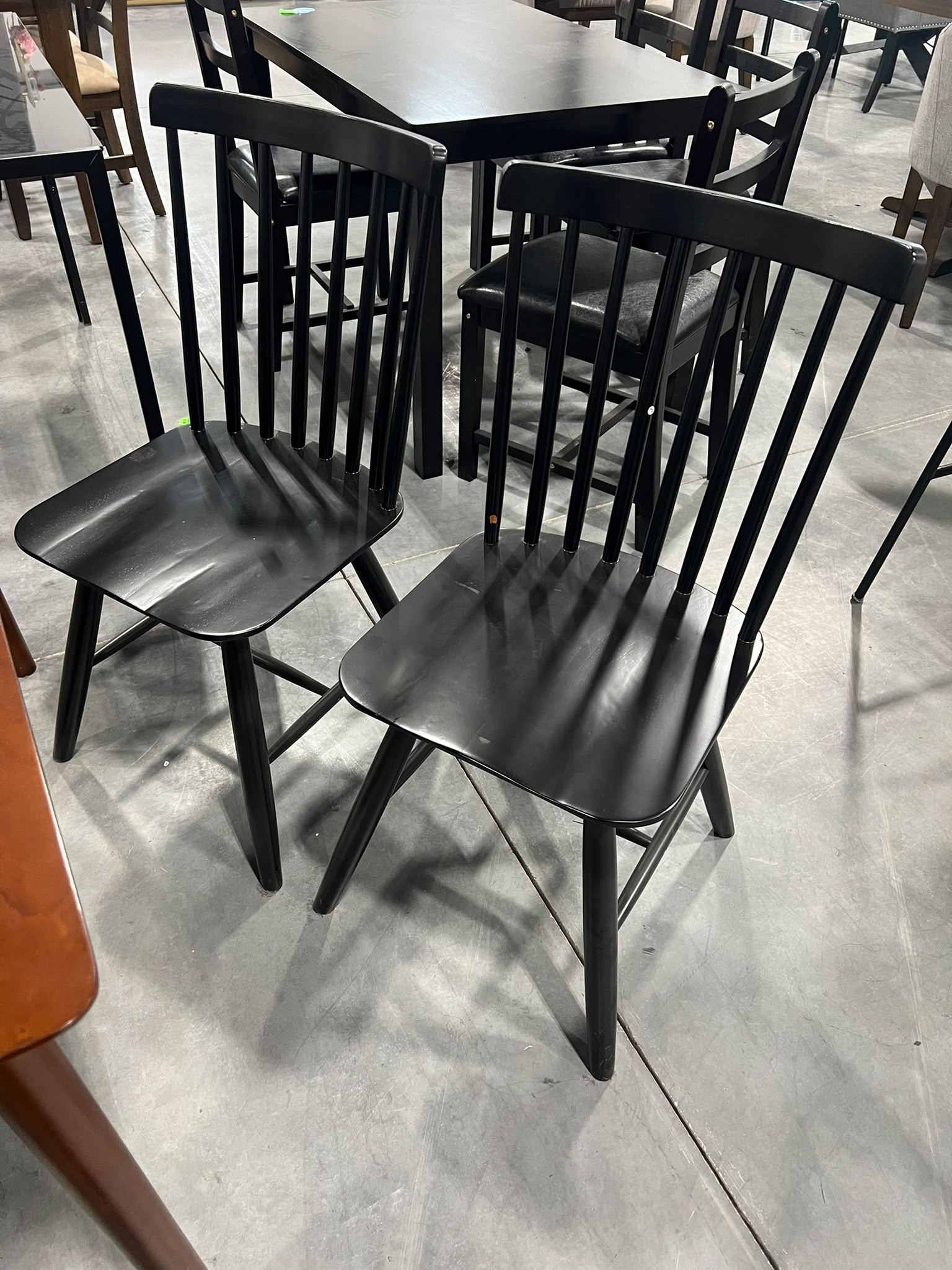 Solid Wood Dining Chairs $139 Set of 4 🪑 Brand New