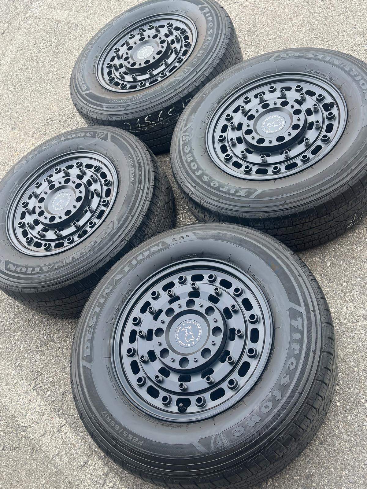 NEW 17"BlackRhino(5x120)+used Firestone A/S-Pilot/MDX/X5/RangeR - photo 5