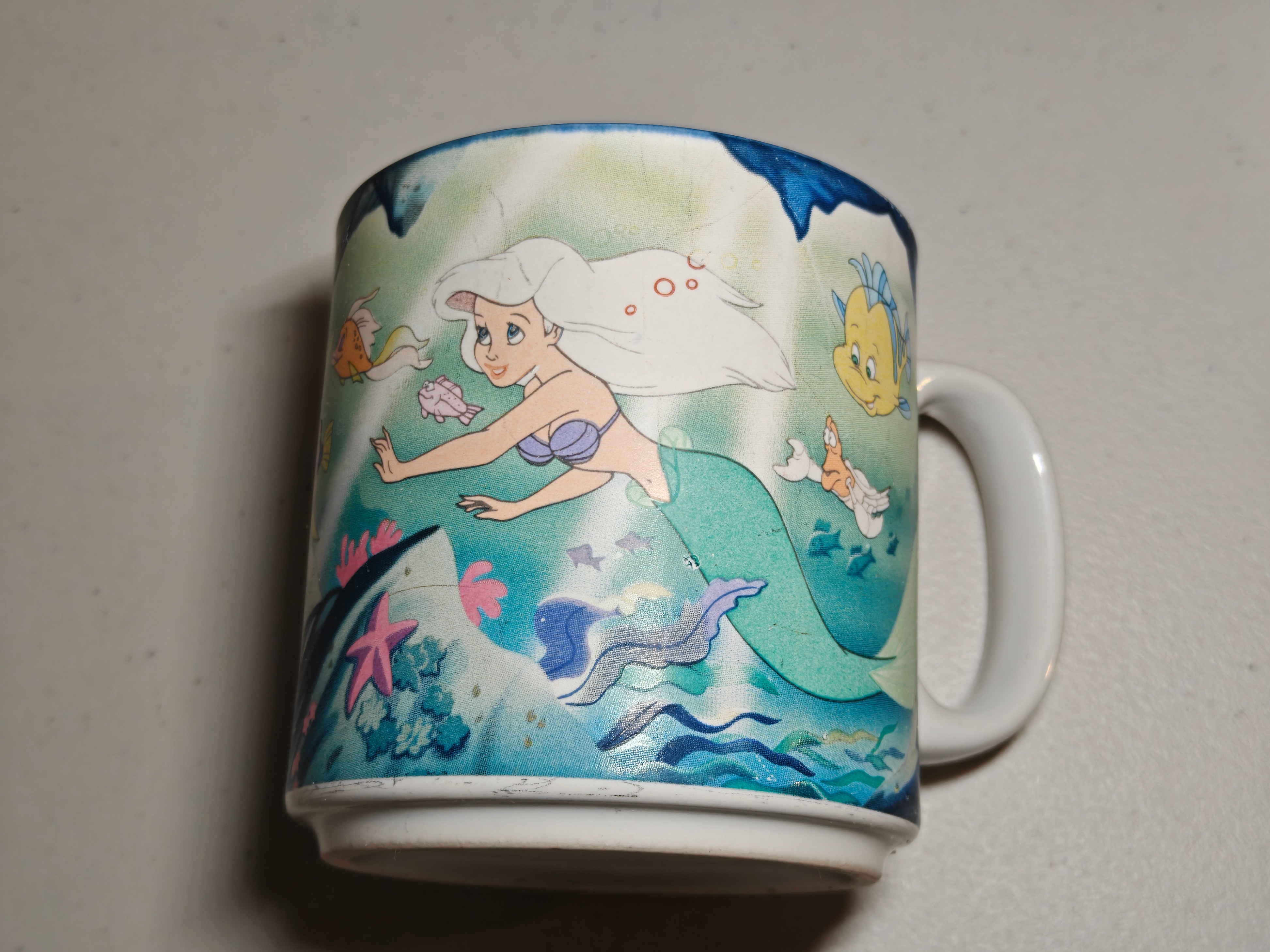 Vintage Disney The Little Mermaid Mug for Collector
