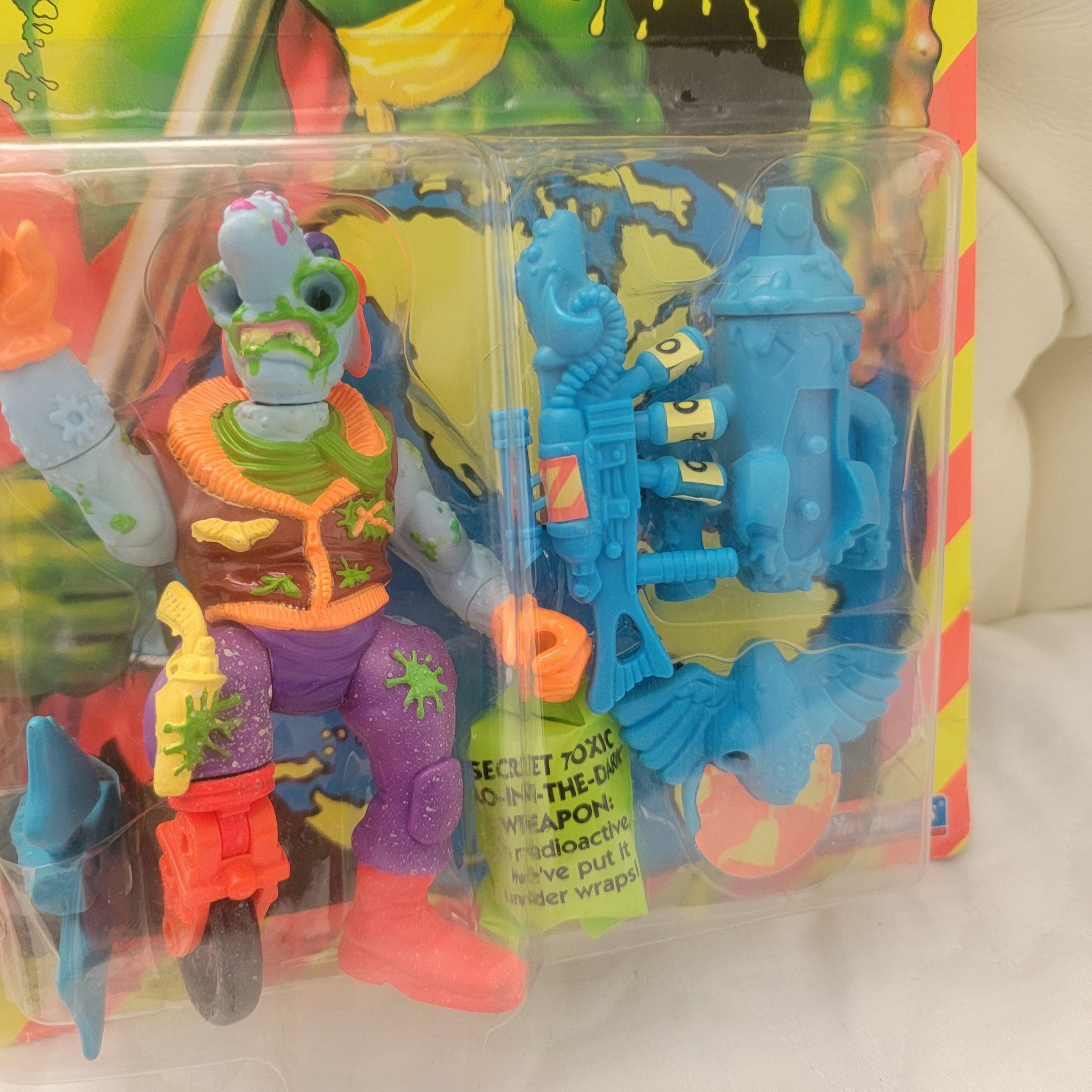 Toxic Crusaders Nozone sealed Playmates 1991 MOC - photo 3