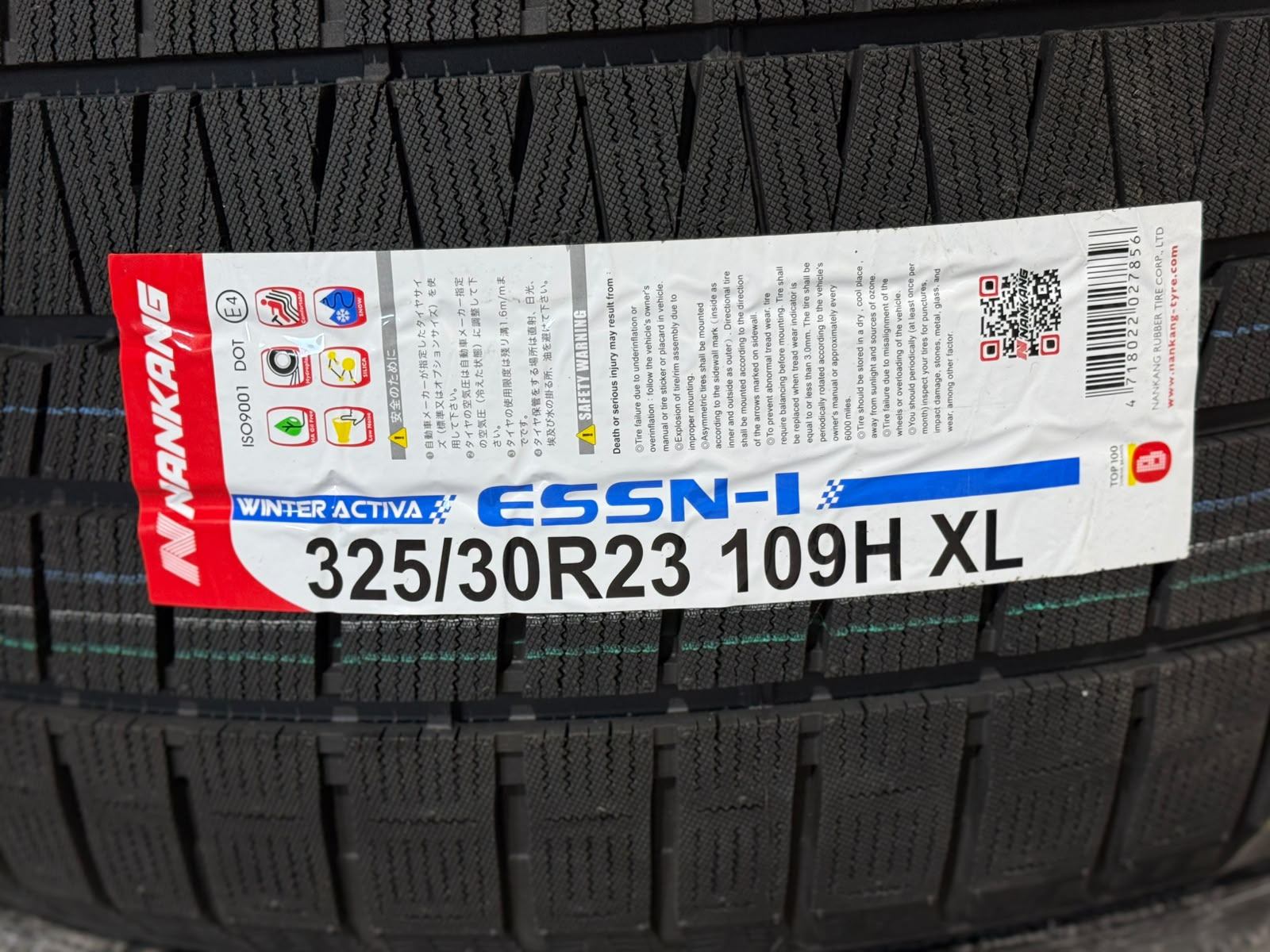 NEW 285/35/R23 & 325/30/R23 Nankang SNOWS- URUS/ DBX/ Cayenne